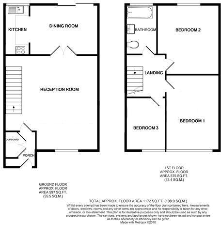 46, Sheridan Road, Camberley floorplan