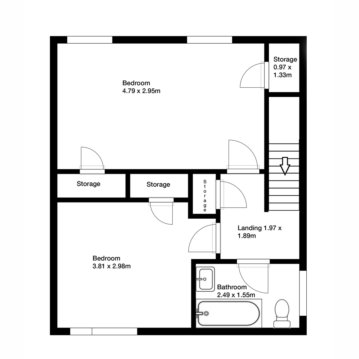 8, Juniper Place, Glasgow floorplan