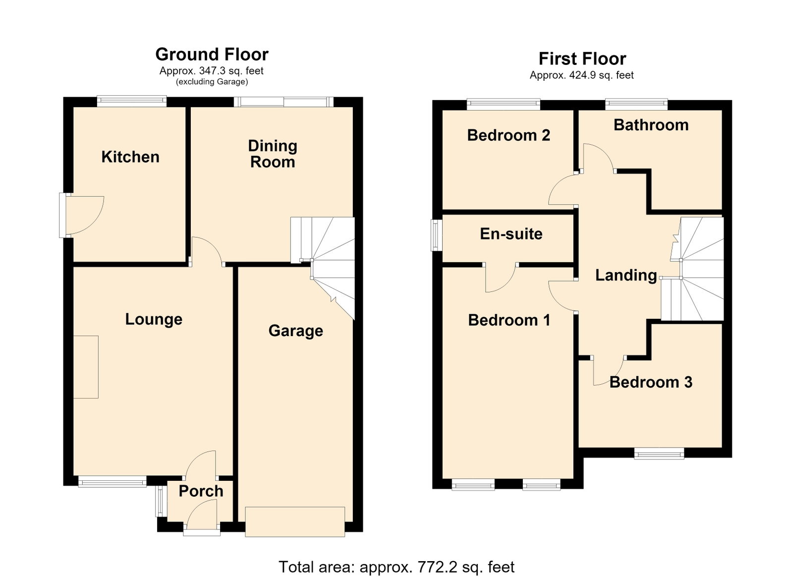 3, Teasel Drive, Swadlincote floorplan