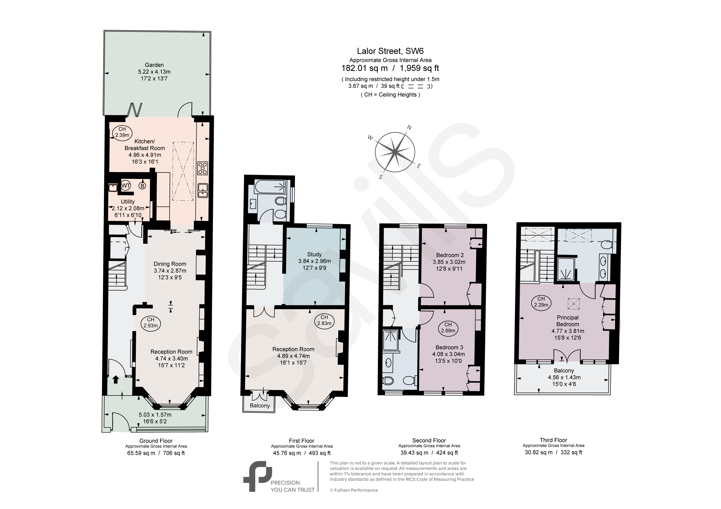 2, Lalor Street, London floorplan