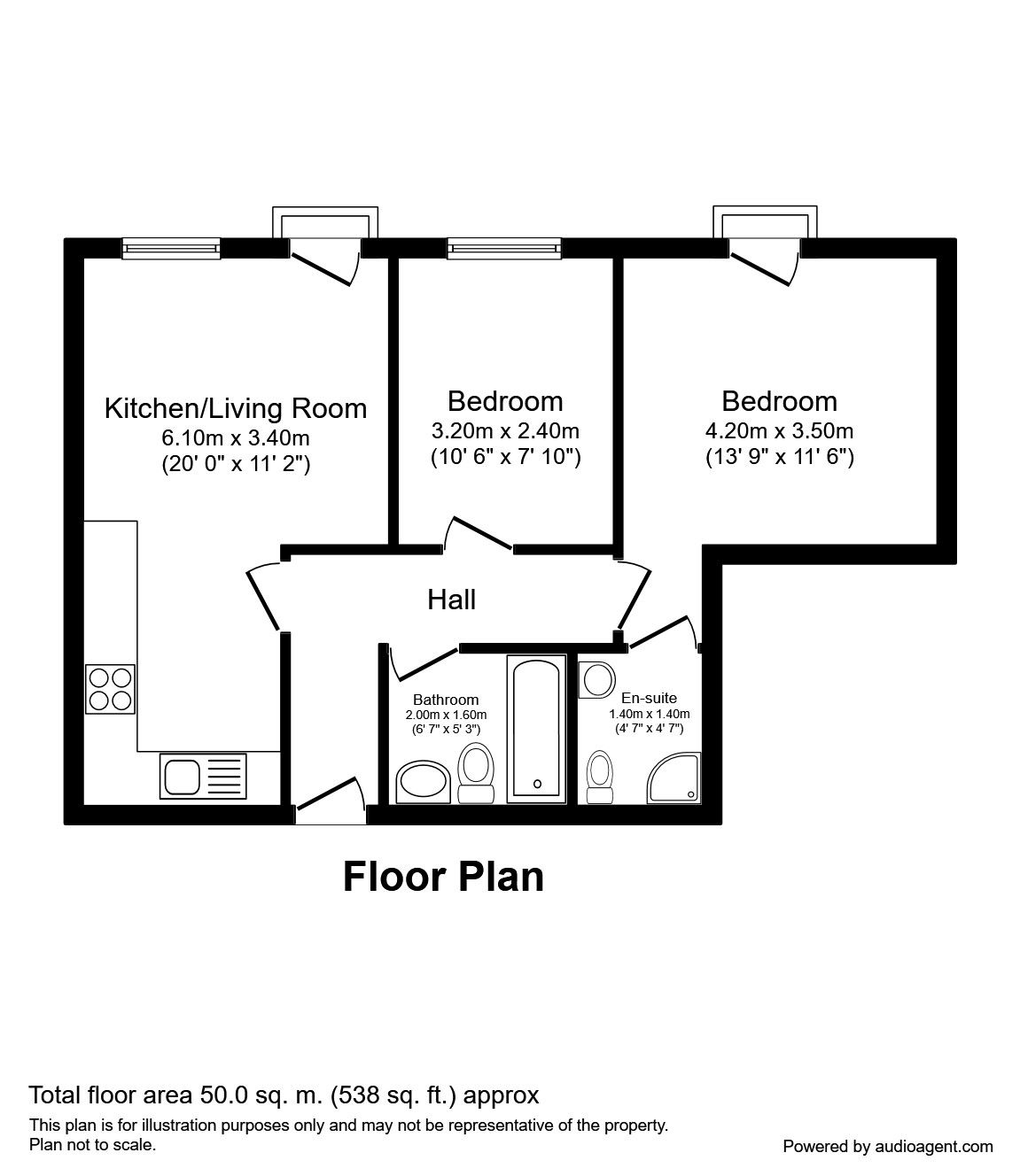 2 Bedrooms Flat to rent in Pickford Street, Macclesfield SK11