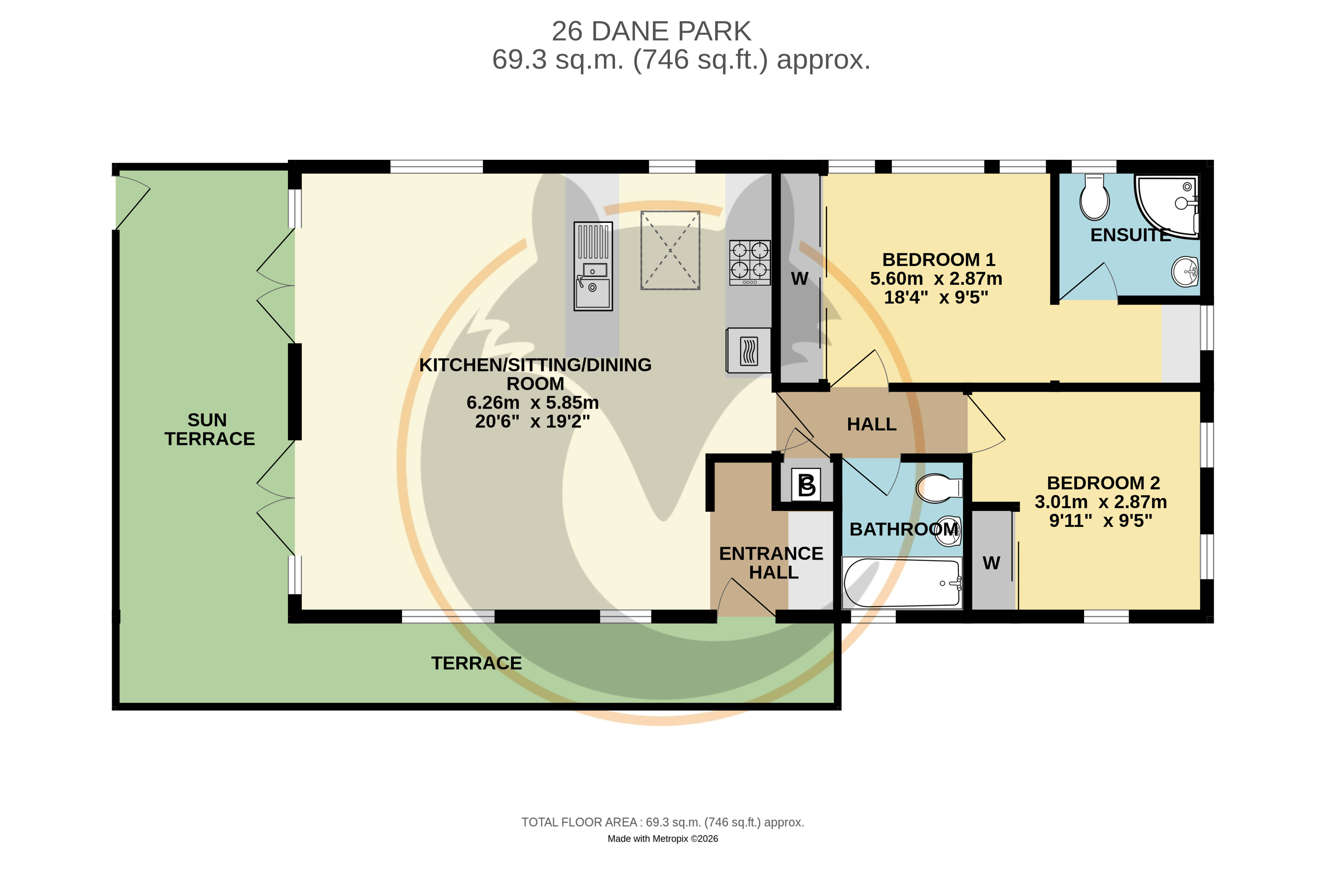 26, Dane, Shorefield Country Park floorplan