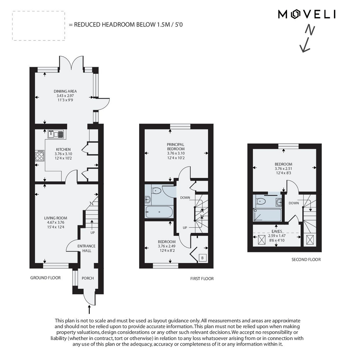 21, Howe Drive, Caterham floorplan
