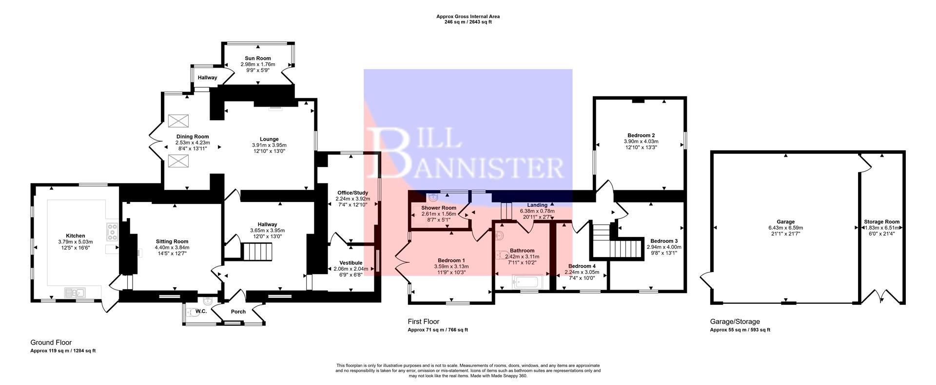 Chygwyn, Redruth floorplan