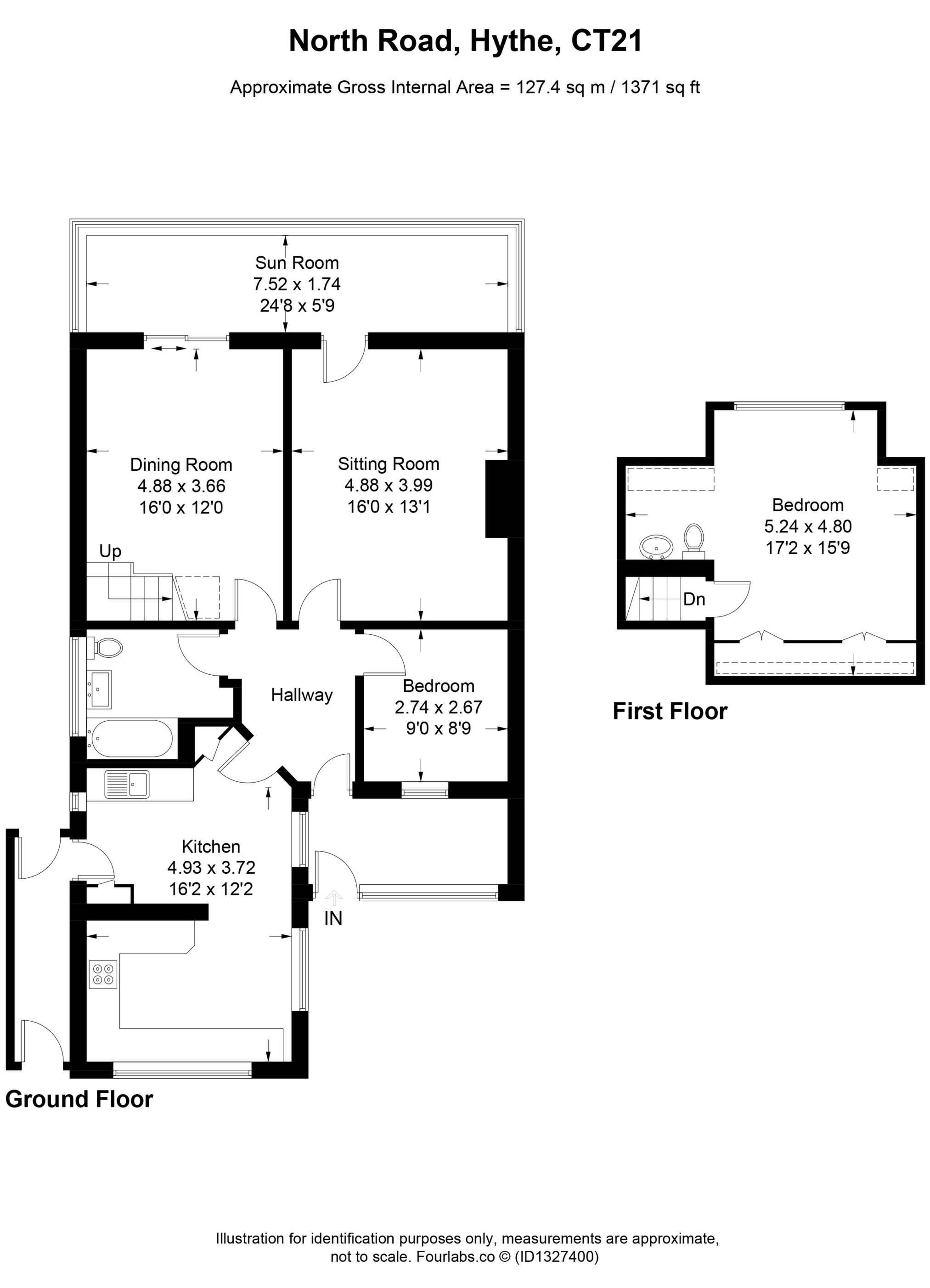 41, North Road, Hythe floorplan