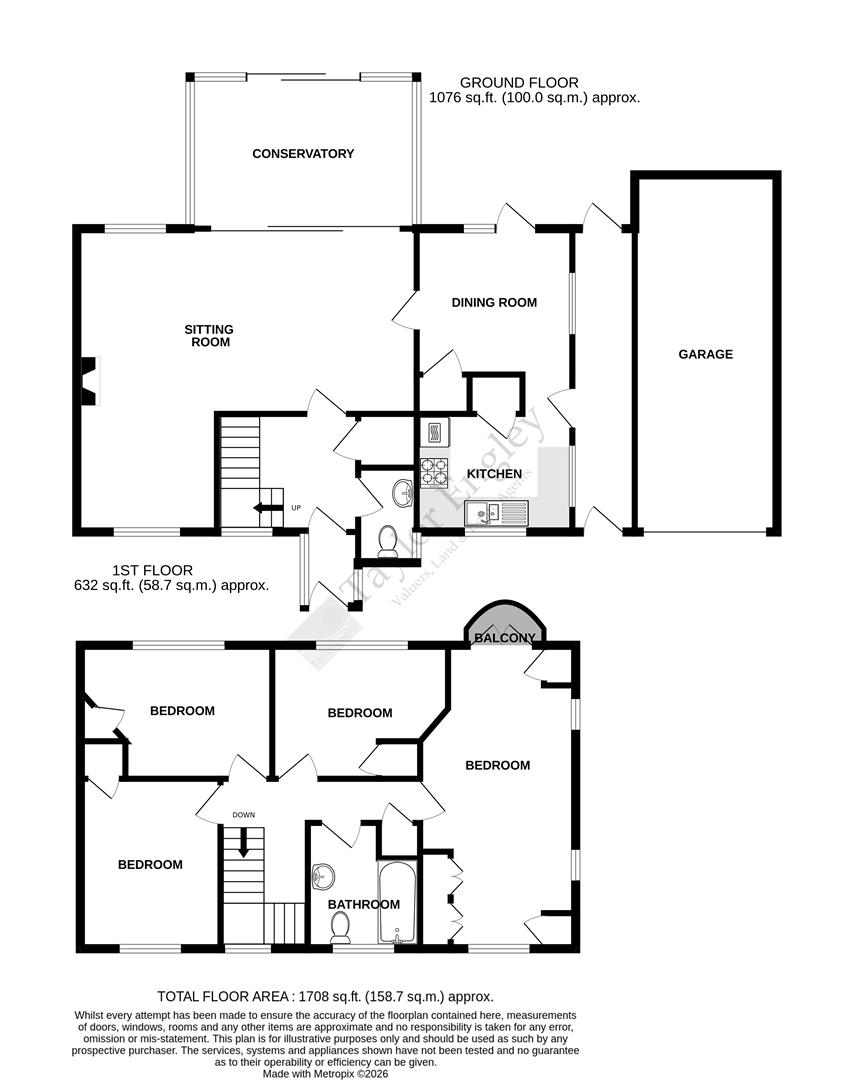 6, Torfield Road, Eastbourne floorplan