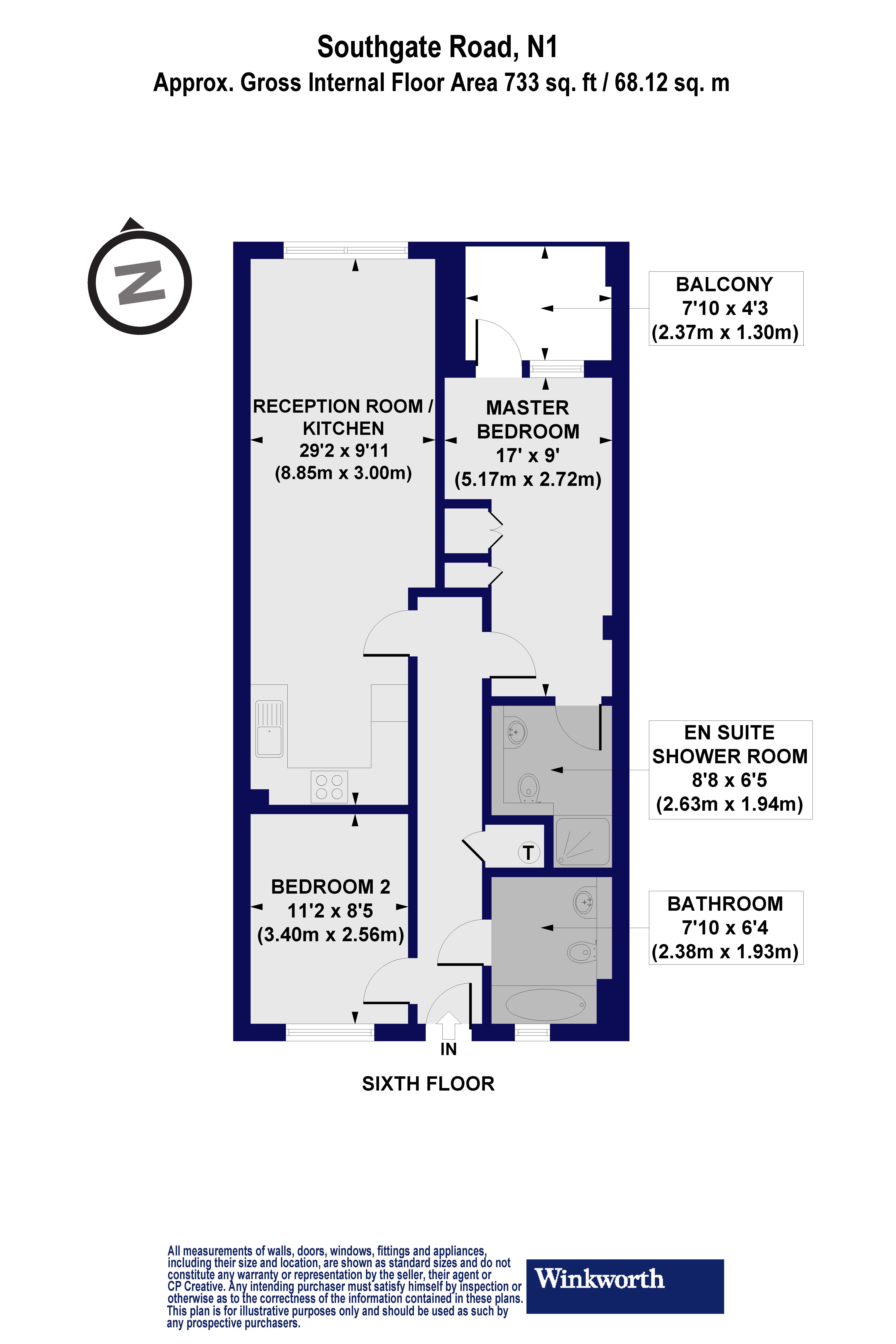 Southgate Road, Islington, London, N1 floorplan