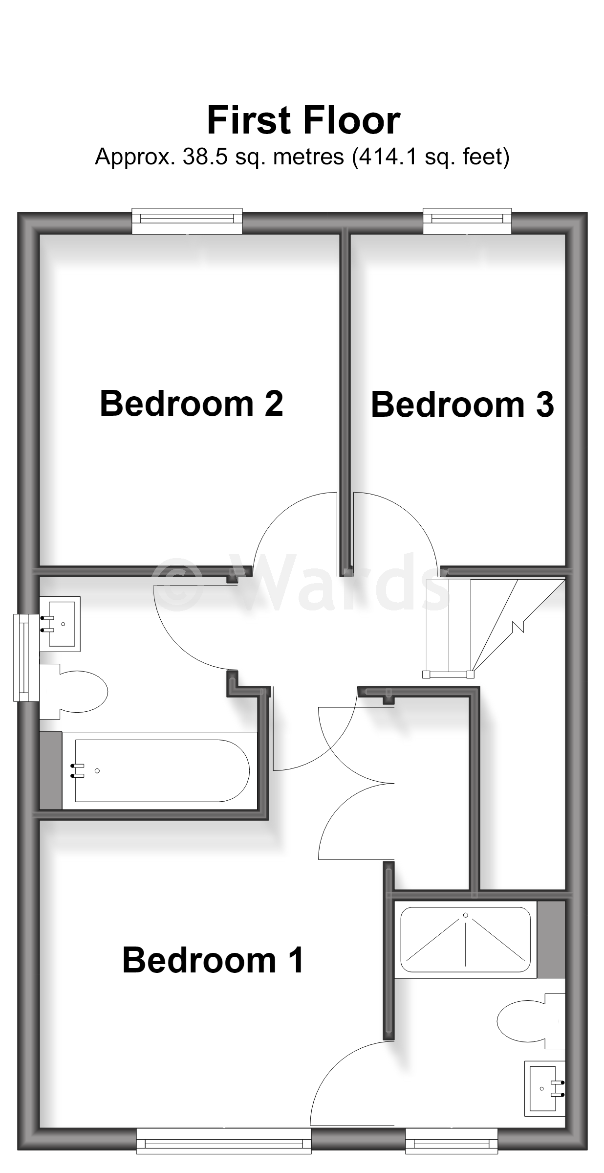 10, Fallow Field, Gravesend floorplan