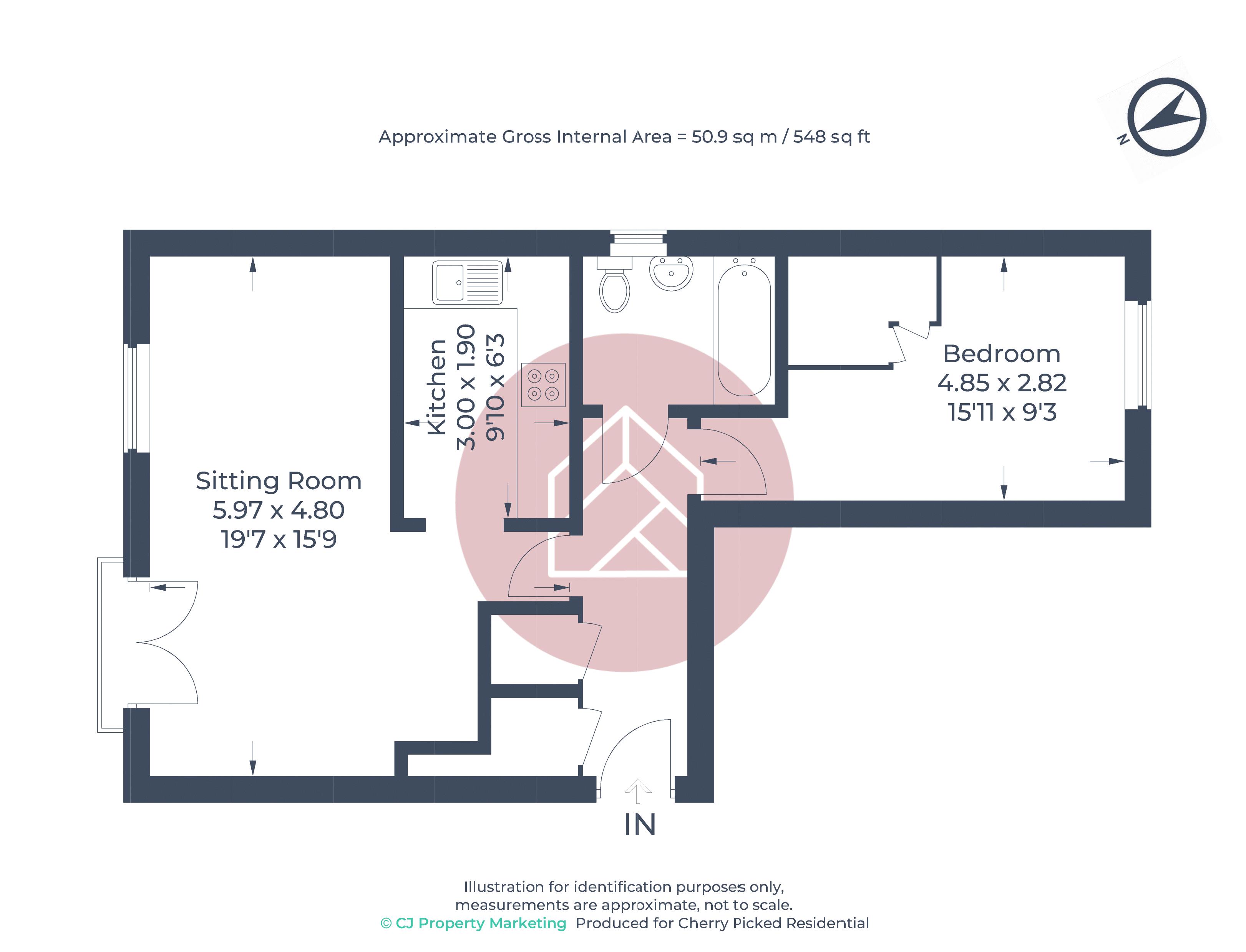10, Edgecombe Road, Oxford floorplan