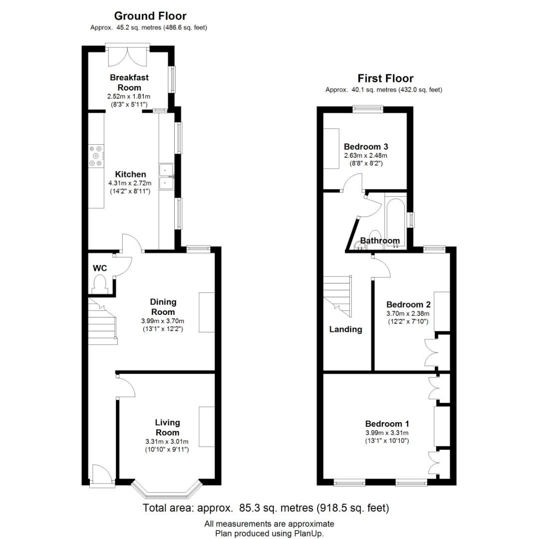 18, Hardwick Street, Cambridge floorplan