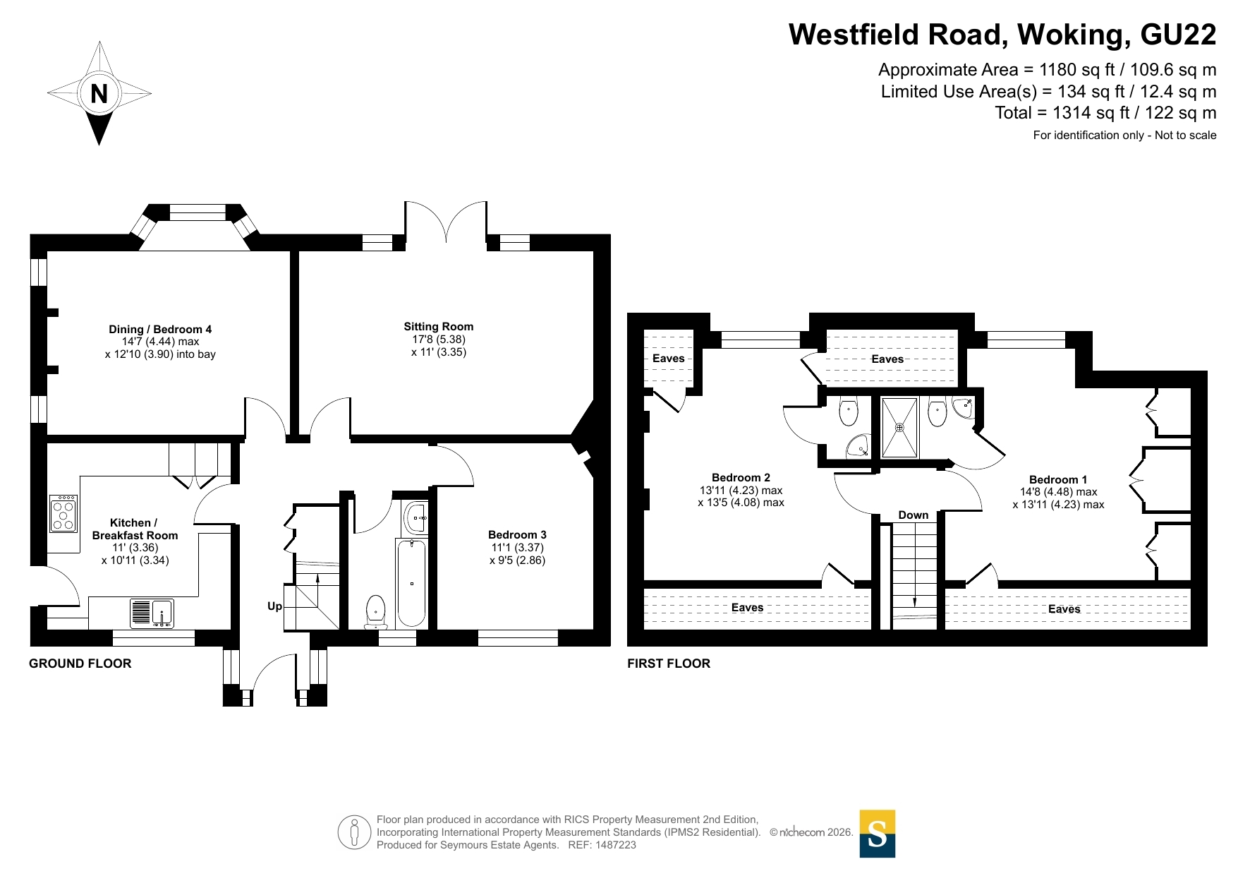 9, Westfield Road, Surrey floorplan