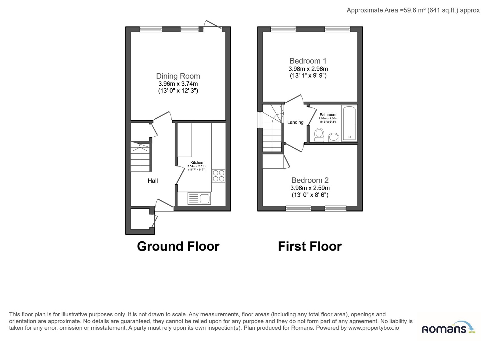 51, Barnett Lane, Lightwater floorplan
