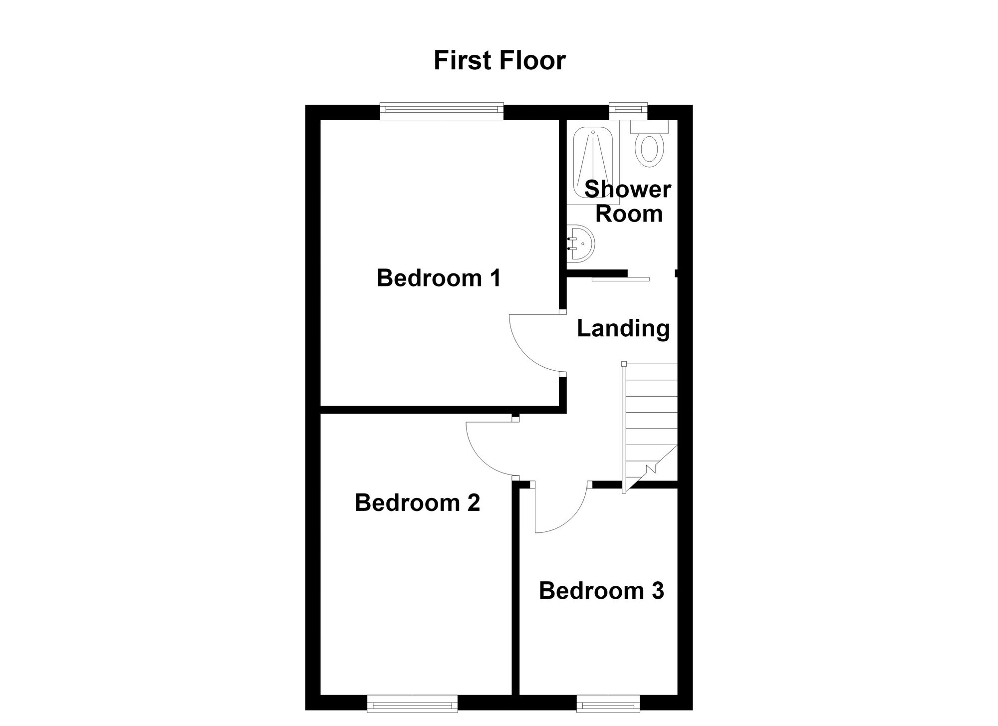 52 Station Road, Manchester floorplan