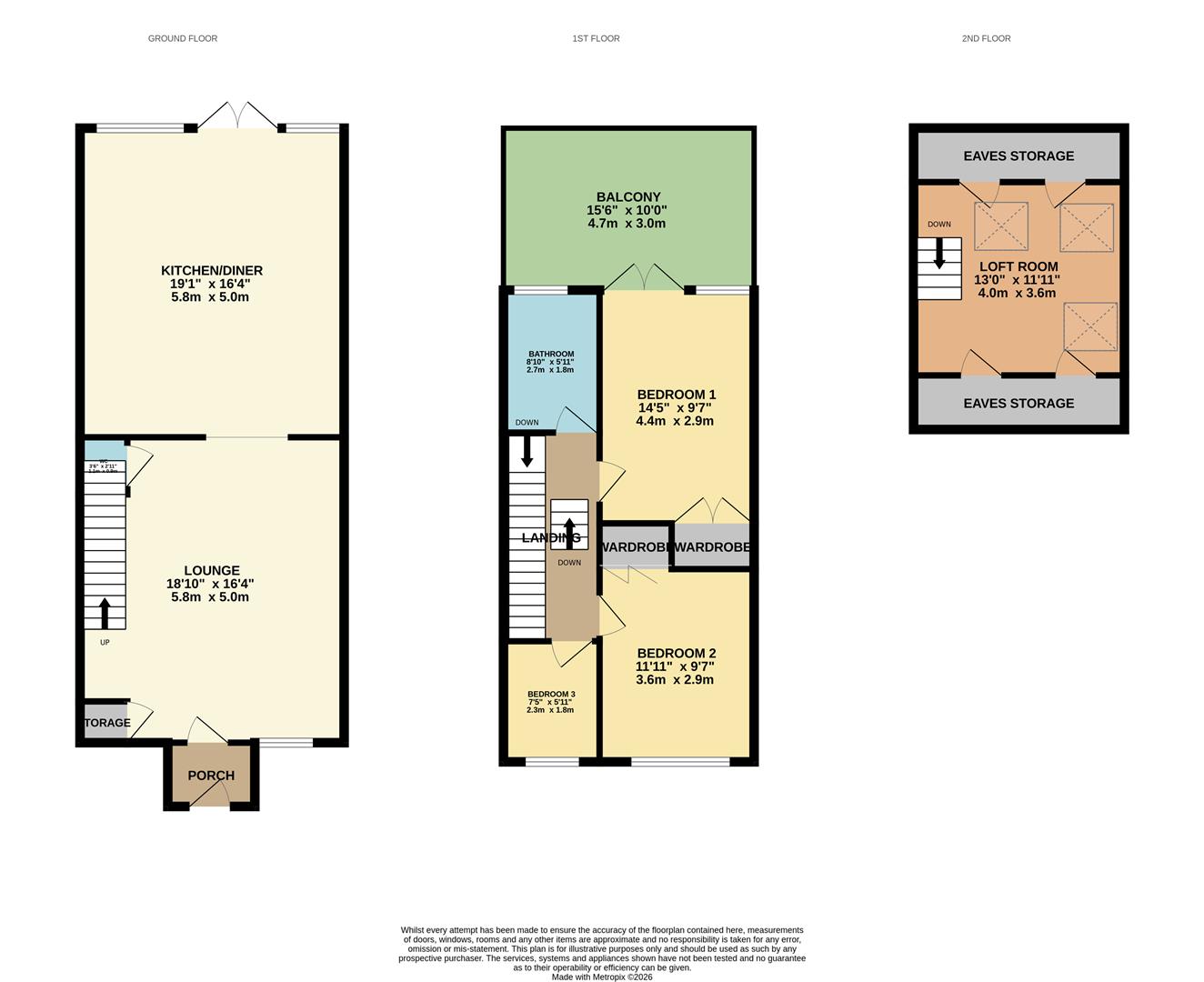 Creek View Avenue, Hockley floorplan