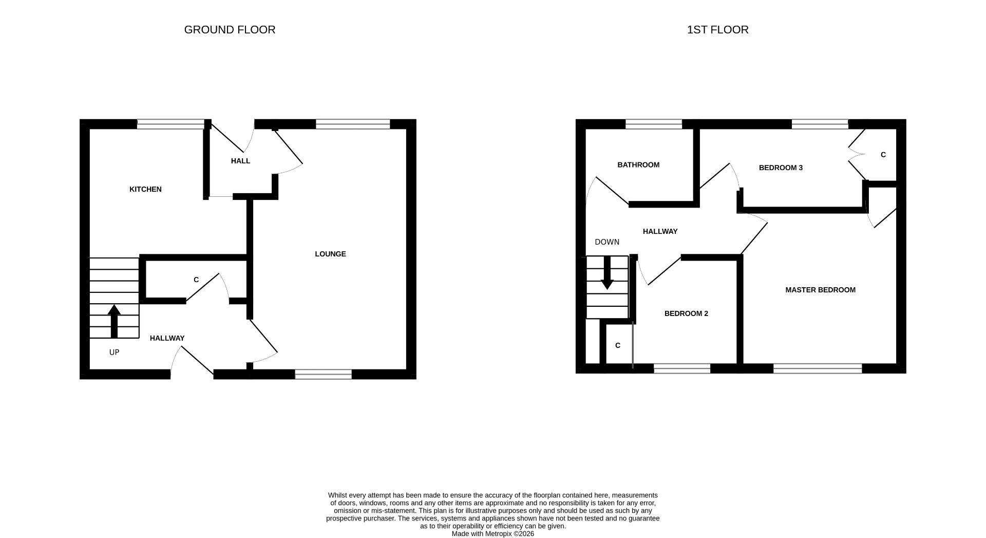 57, Menteith Court, Alloa floorplan