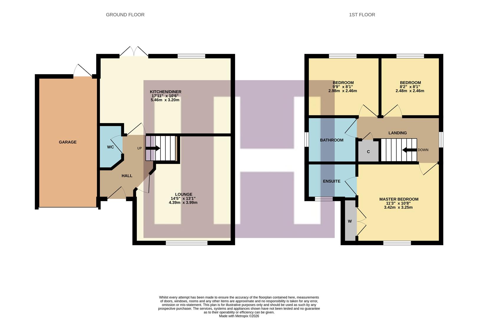 18, Brantwood Close, Stockton-on-Tees floorplan