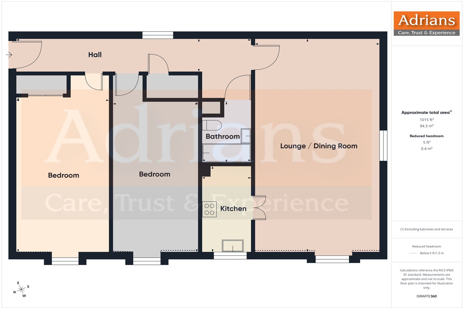 Spalding Court, Cedar Avenue, Chelmsford floorplan