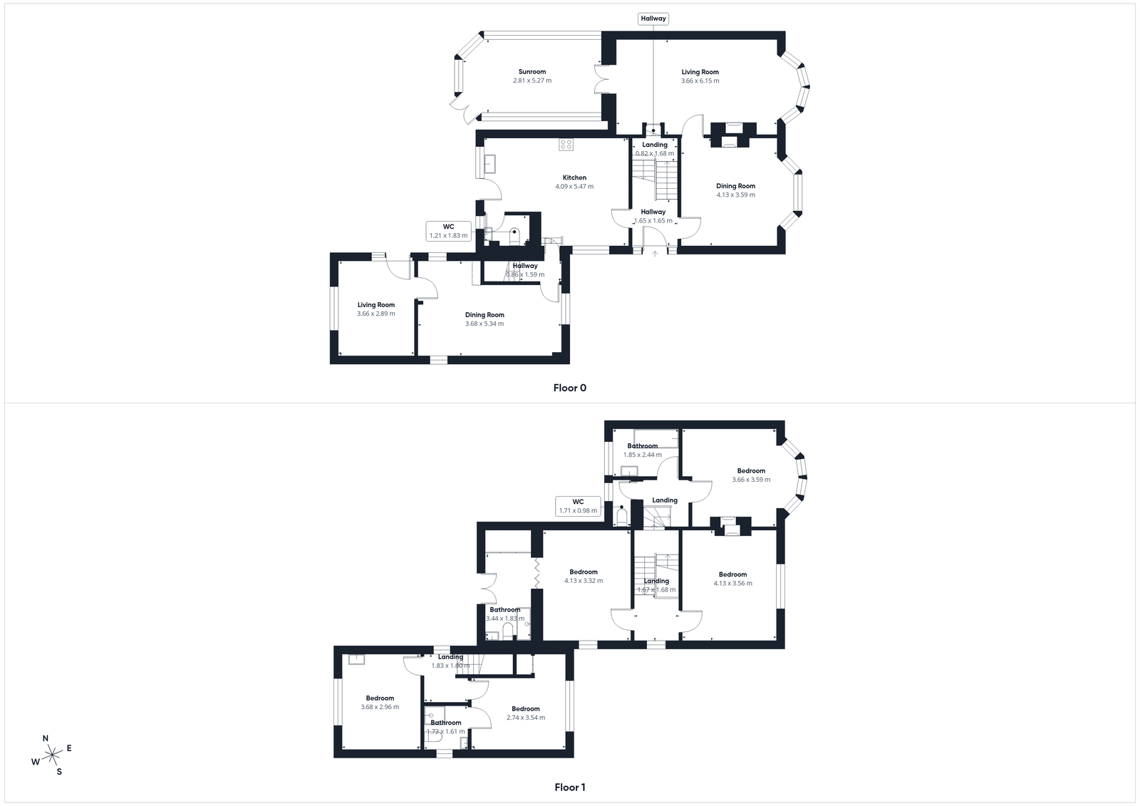 100, Borstal Hill, Whitstable floorplan