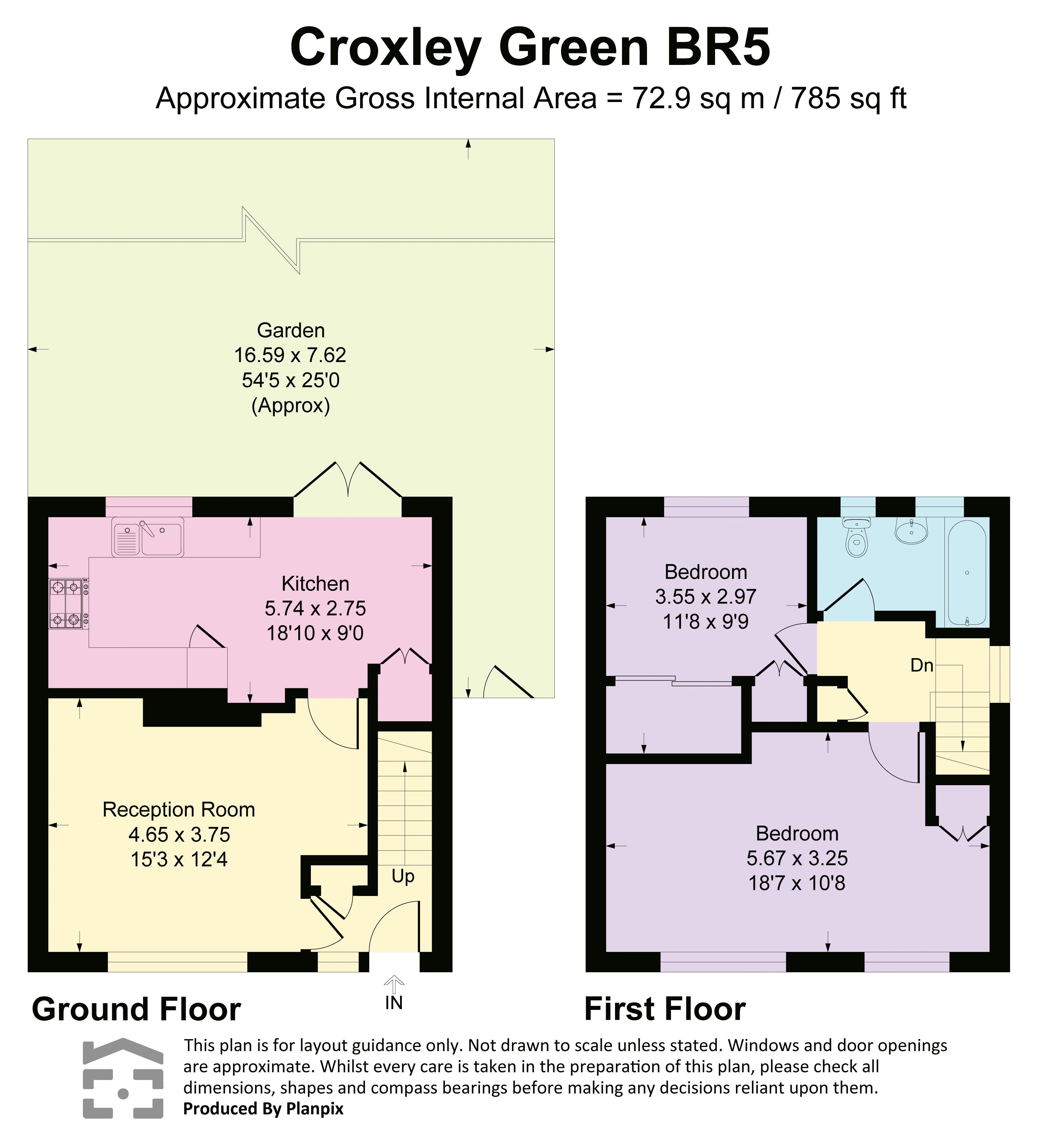 Croxley Green, Orpington floorplan
