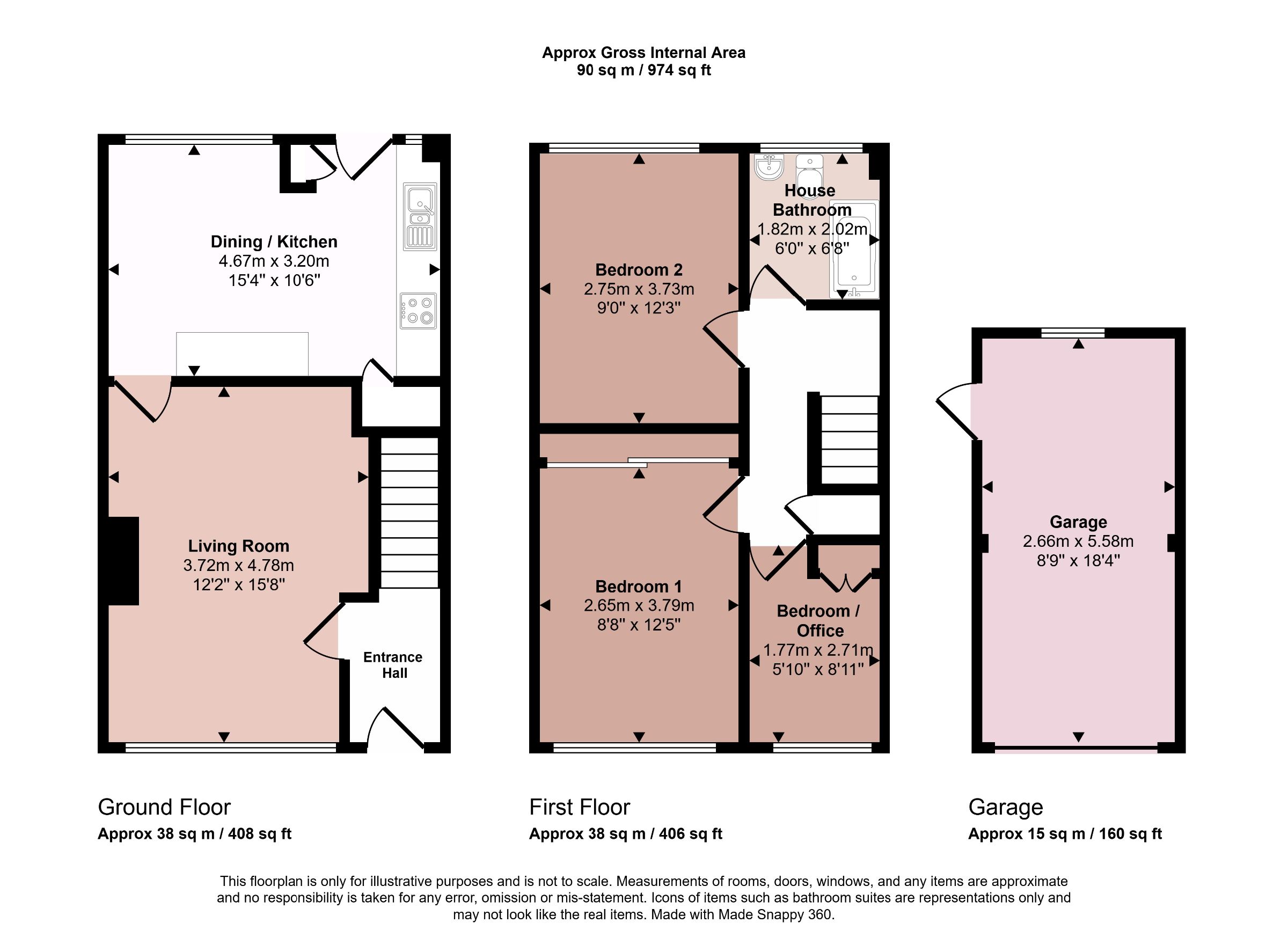 5 Byland Mews, Knaresborough floorplan