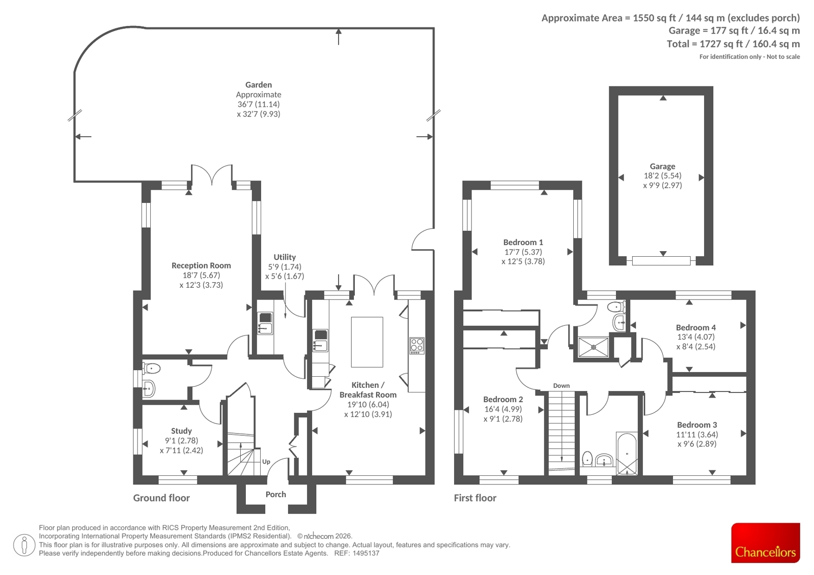 26, The Furrows, Cheltenham floorplan