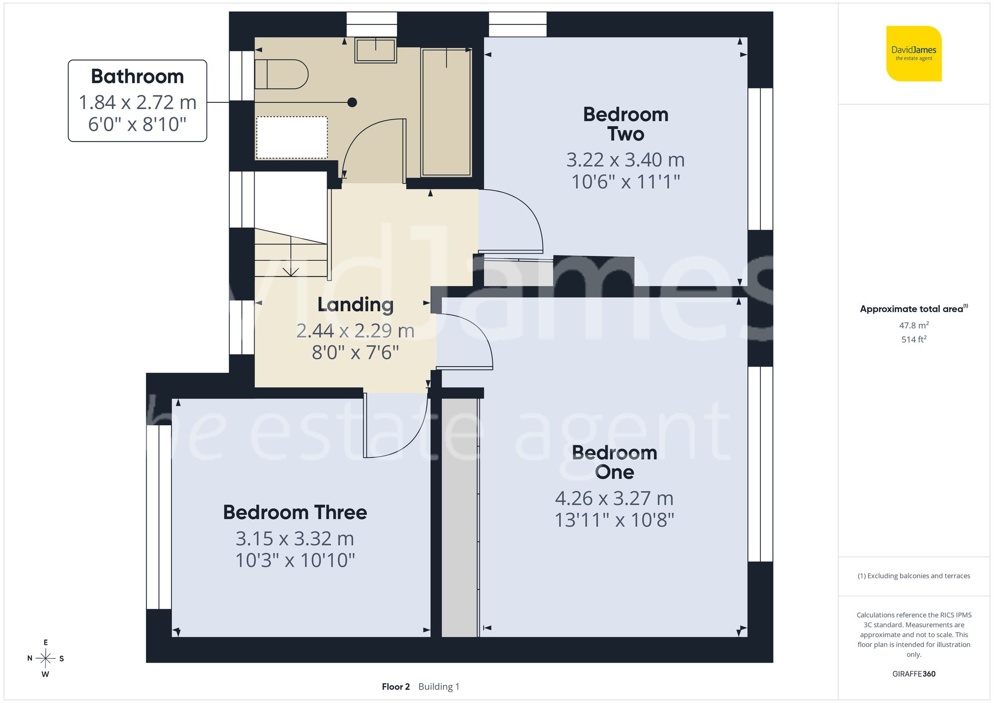 190 Oakdale Road, Nottingham floorplan