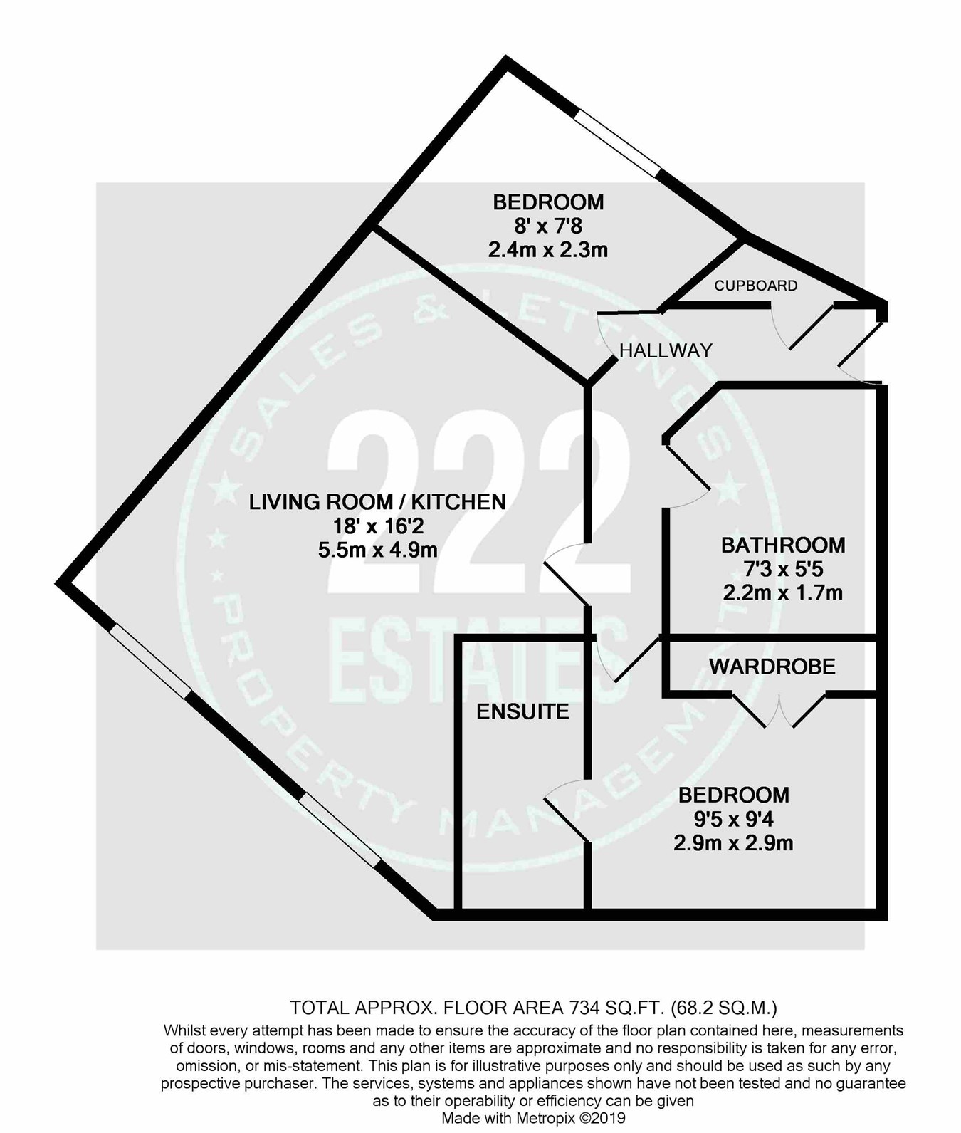 2 Bedrooms Flat for sale in Rylands Drive, Warrington WA2