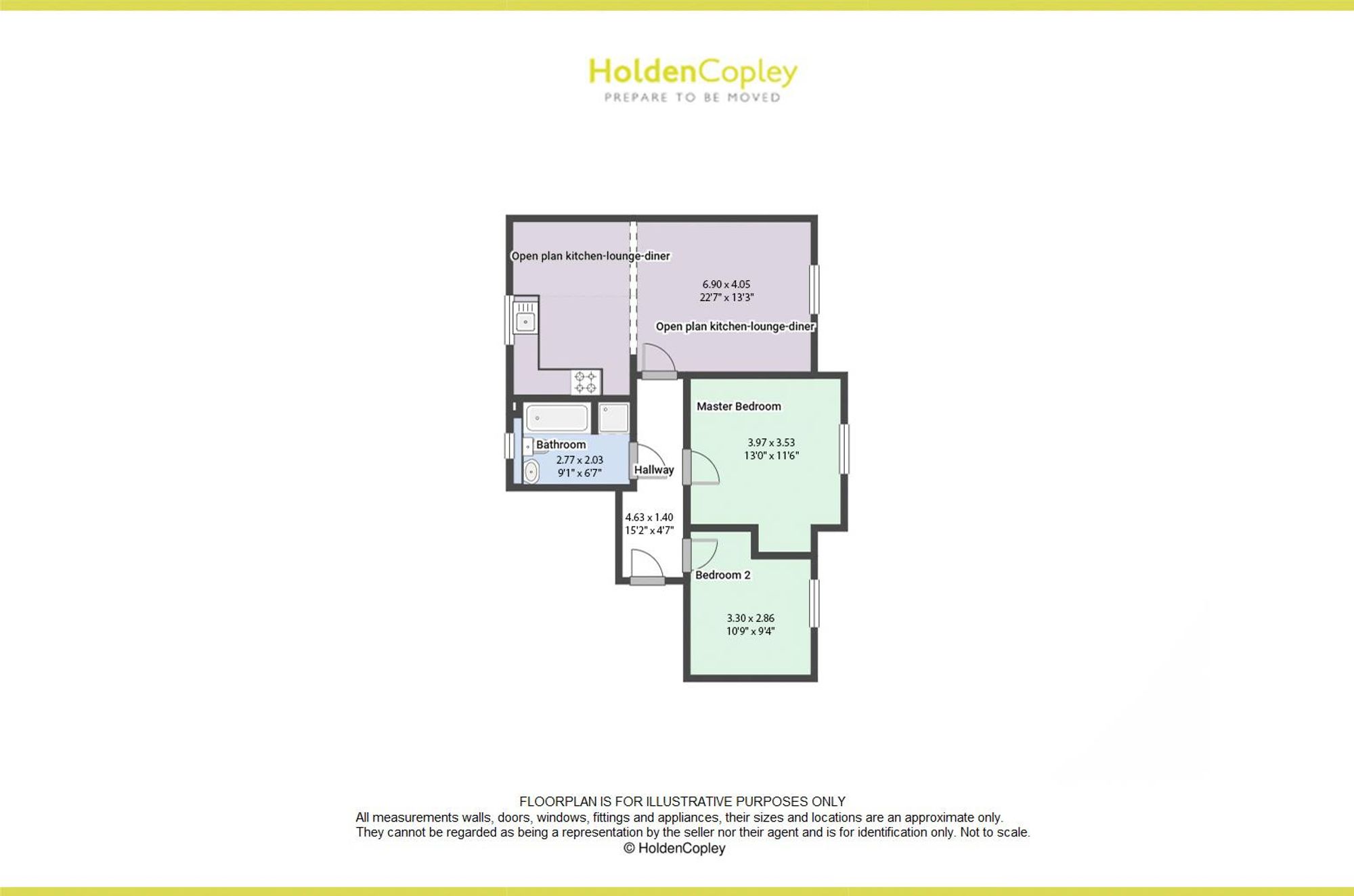 3 Ilkeston Court Millbank Place, Nottingham floorplan