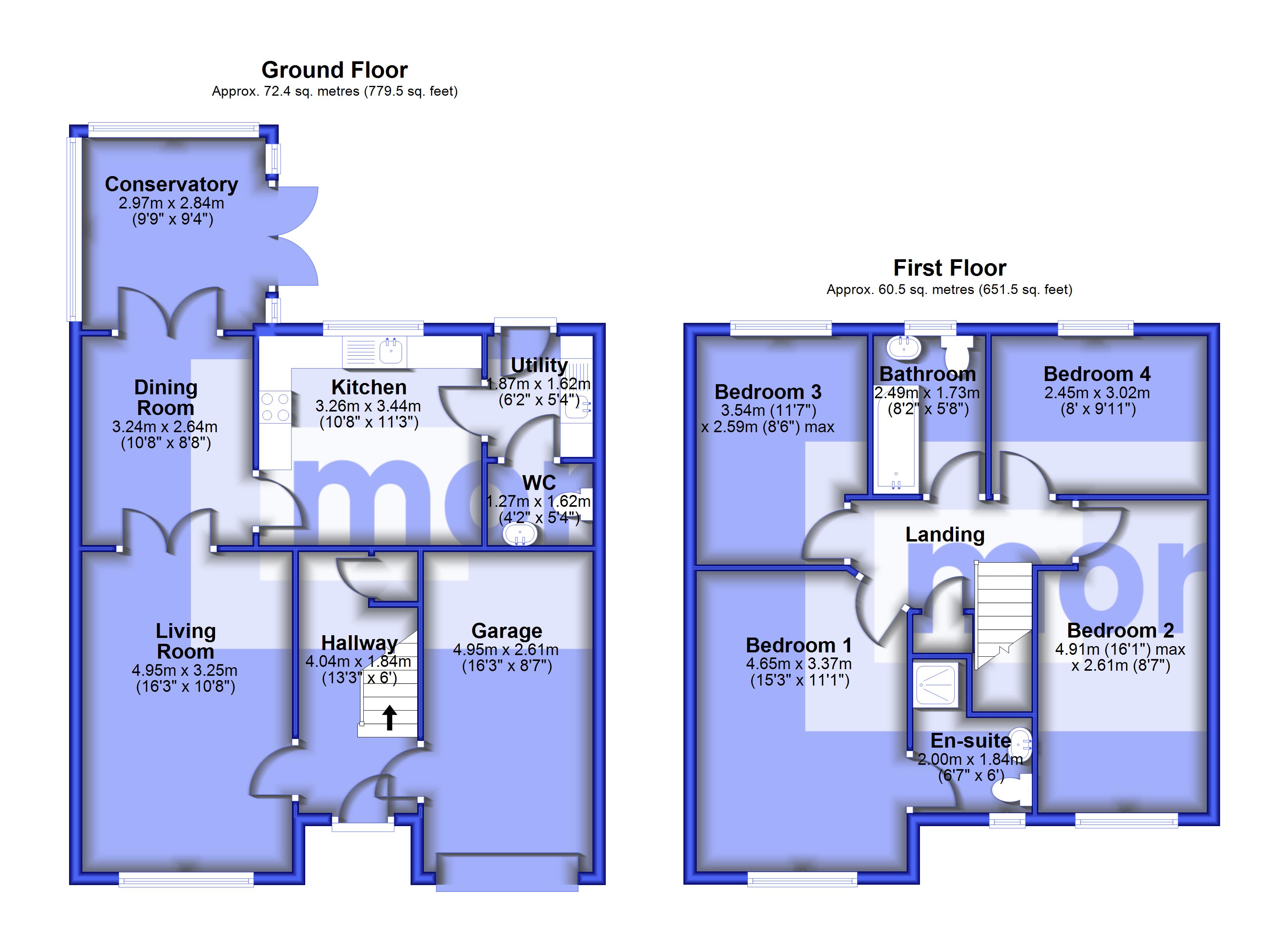 18, Bluebell Way, Lancashire floorplan