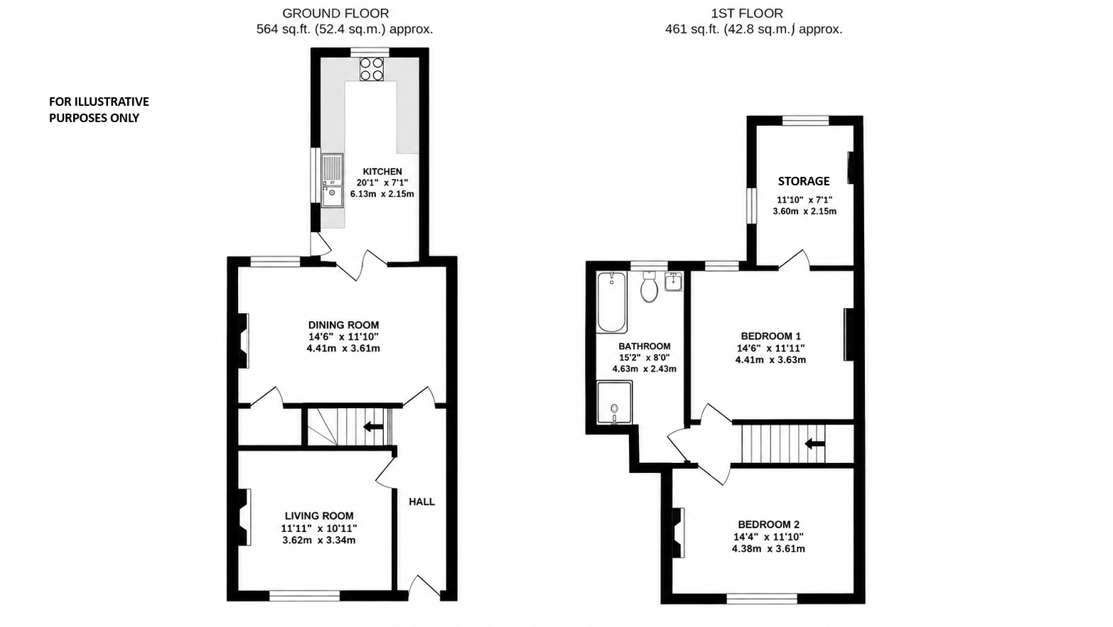 66, Dodworth Road, Barnsley floorplan