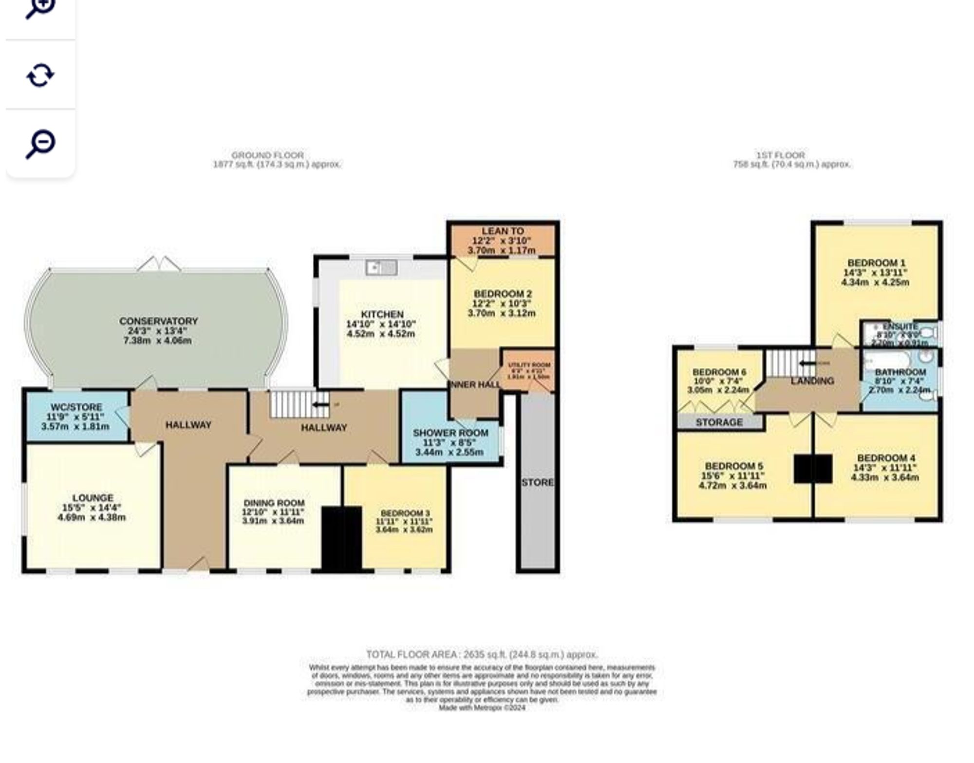 18 Pott Hall Road, Bury St. Edmunds floorplan