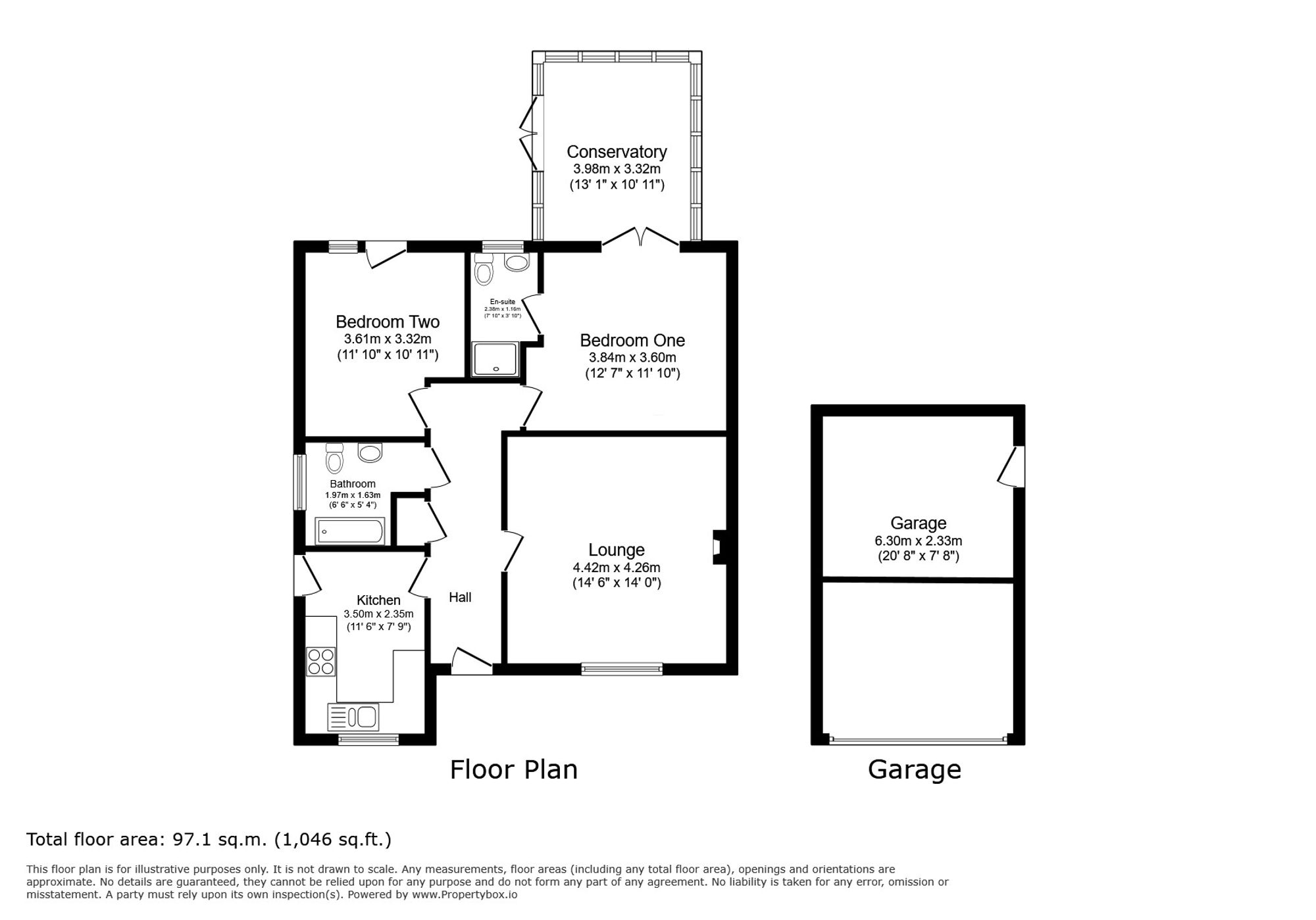34 Rhos Fawr, Abergele floorplan