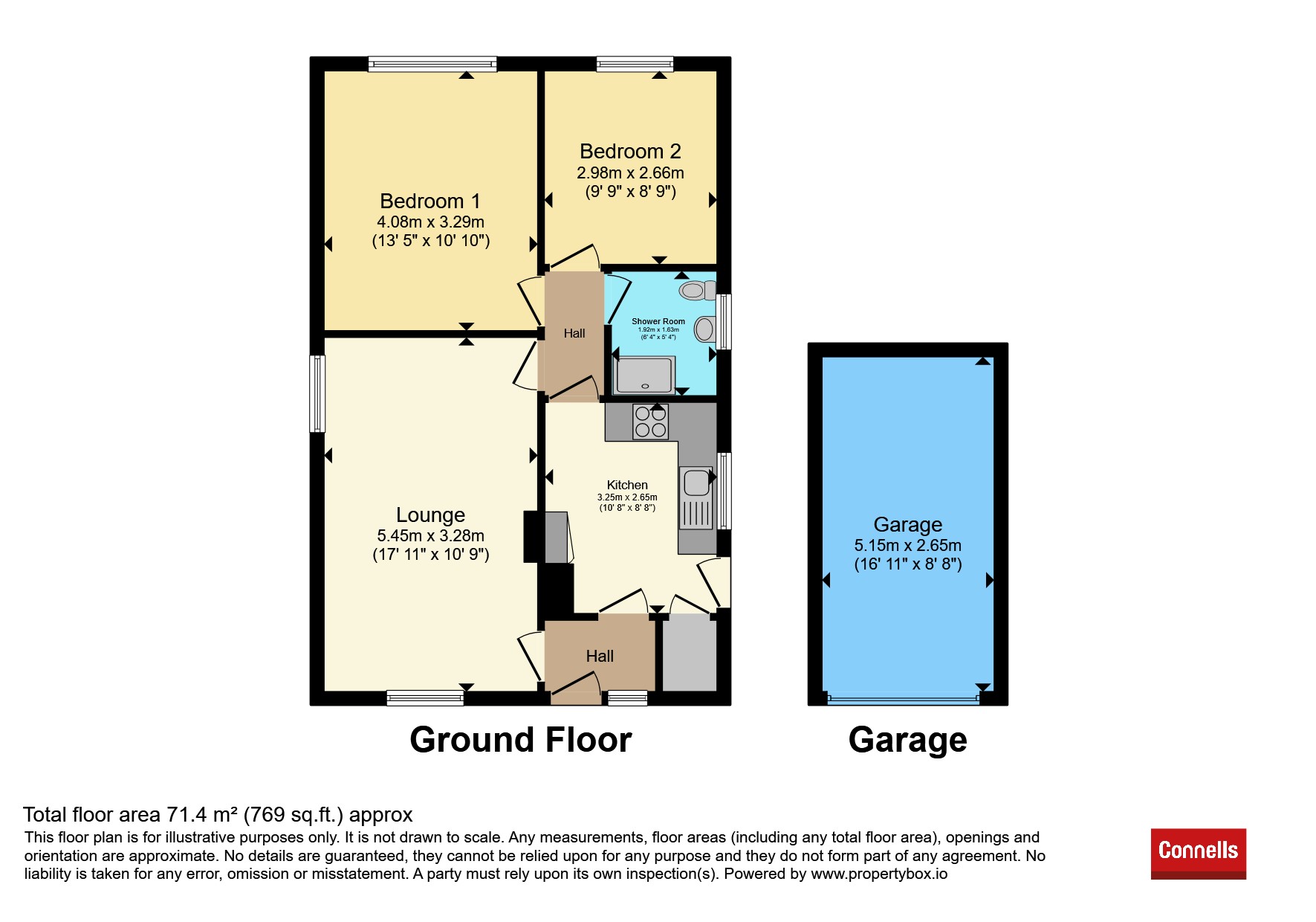 101, Gibson Drive, Rugby floorplan