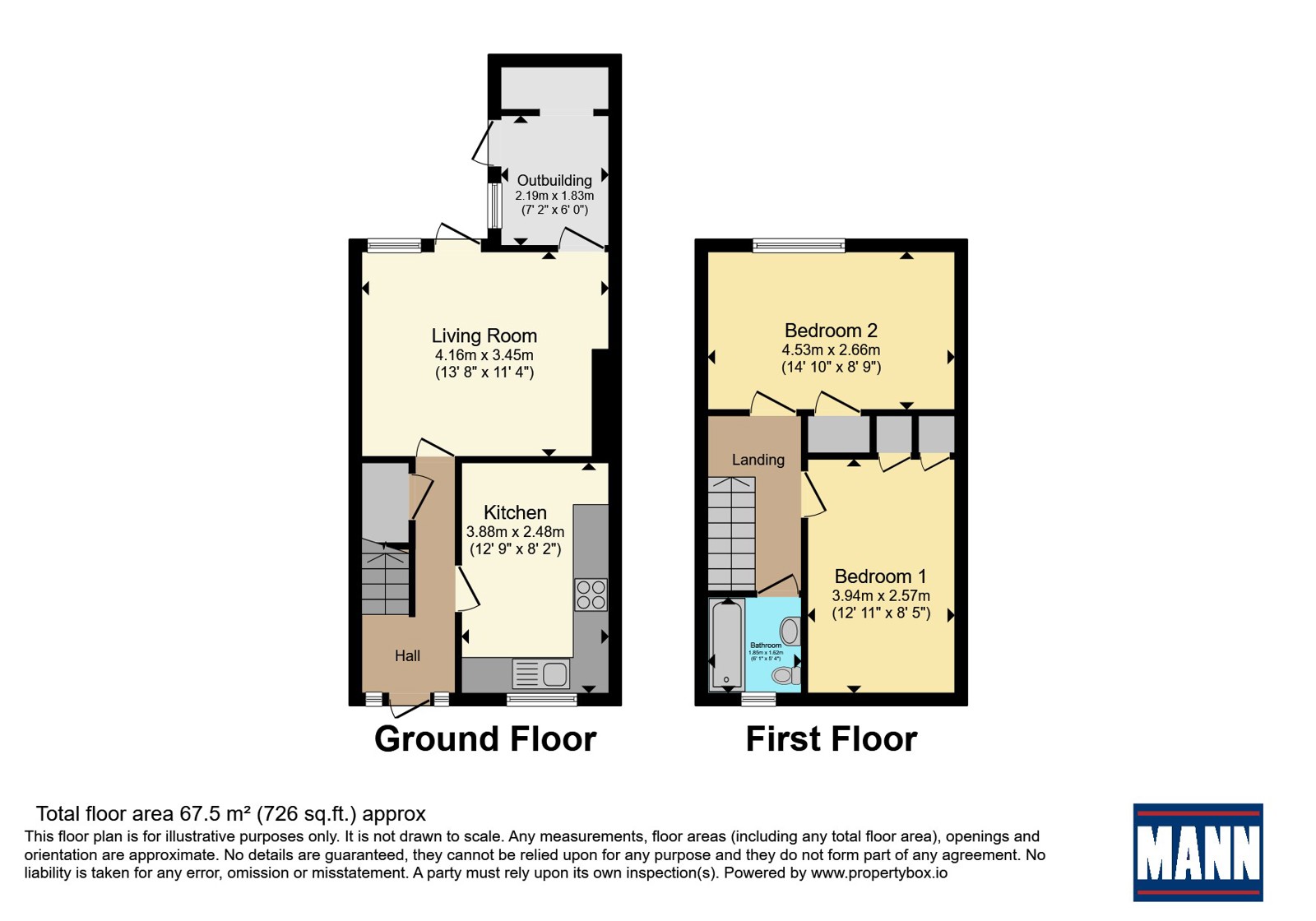 66, Yarrow Road, Kent floorplan