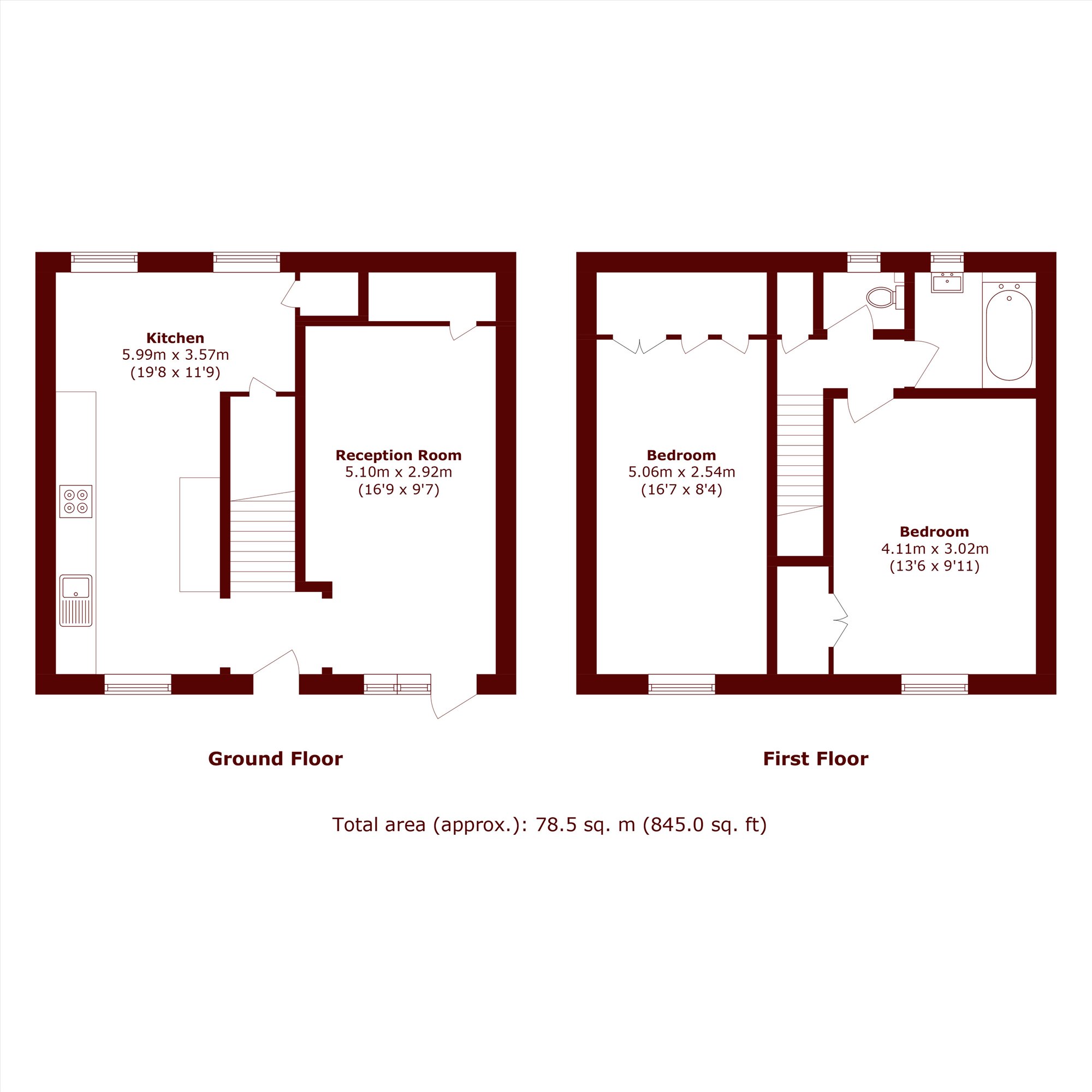 Hickin Close, Charlton floorplan