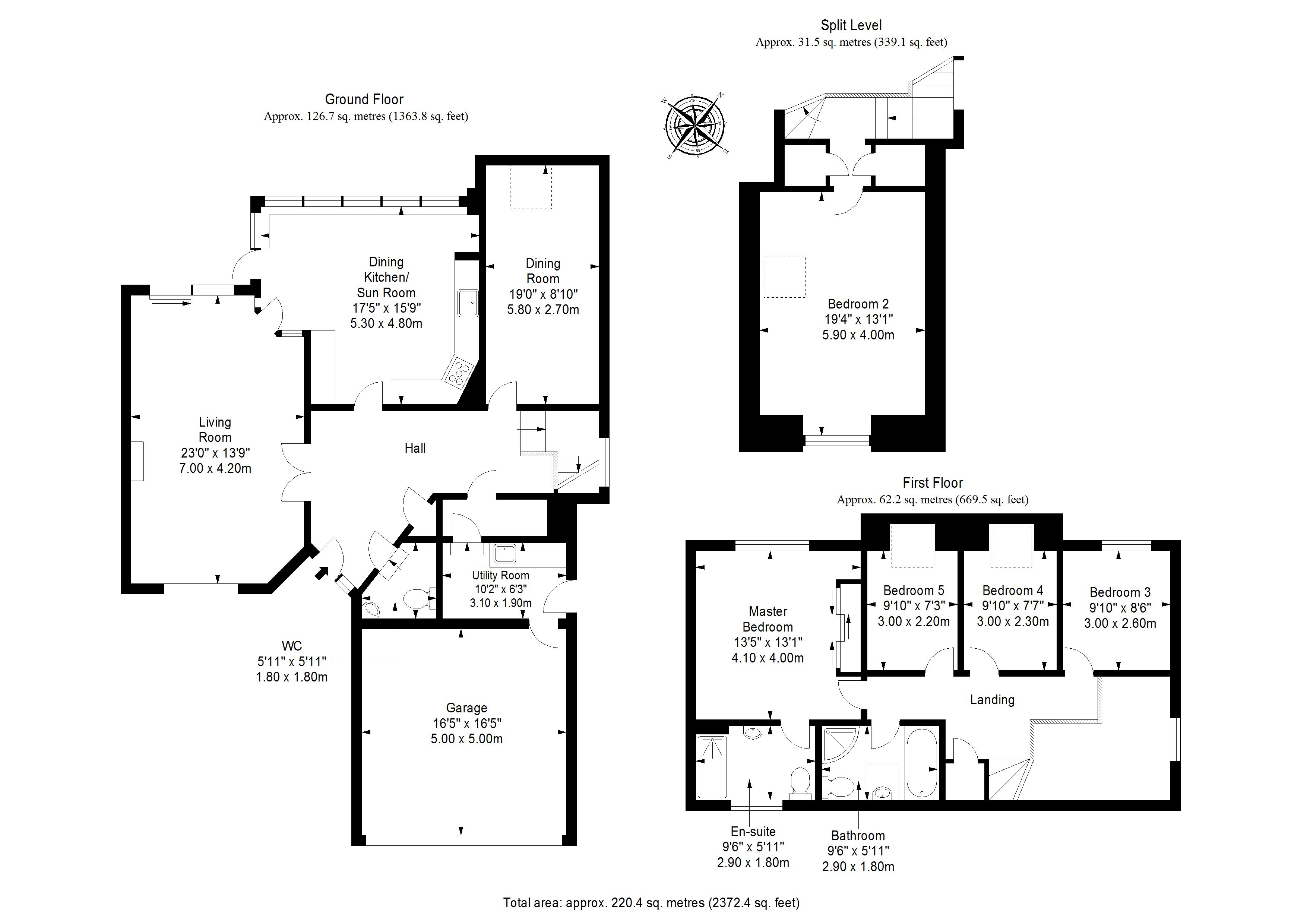 5 Bedrooms Detached house for sale in 8 High Park Rise, Penicuik EH26