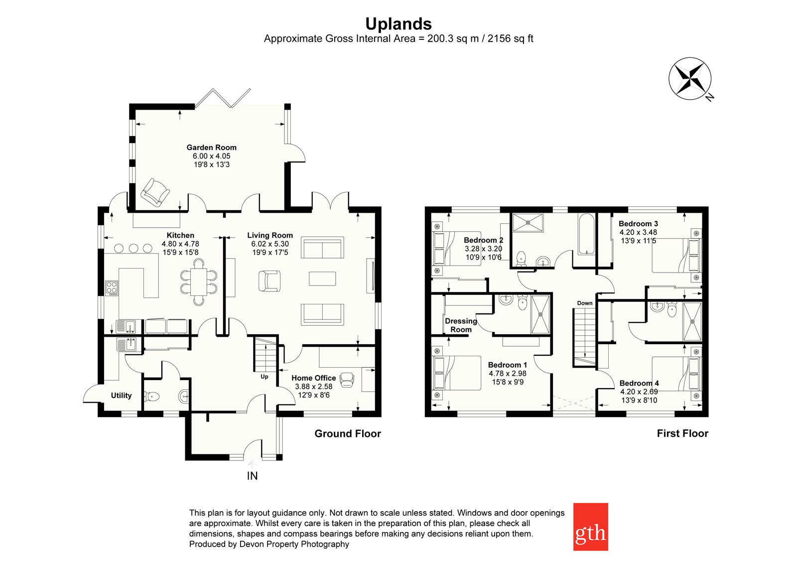 Plot 3 Moorlight House, Uplands,, Plot 3, Moorlight House, Uplands,, Gunnislake floorplan