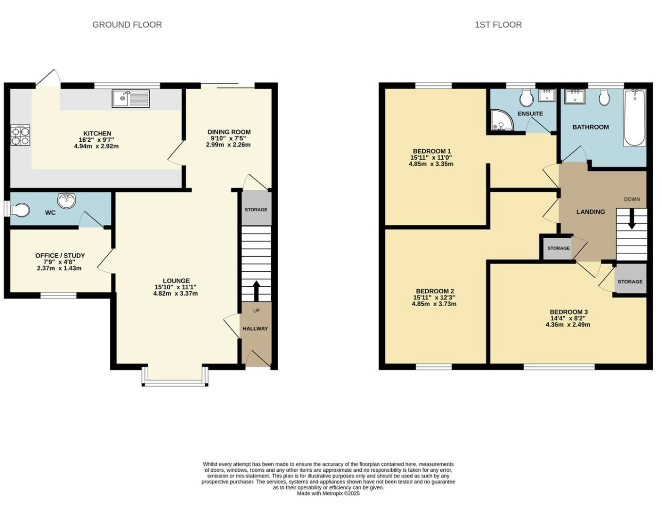 6, Columbine Road, Leicester floorplan