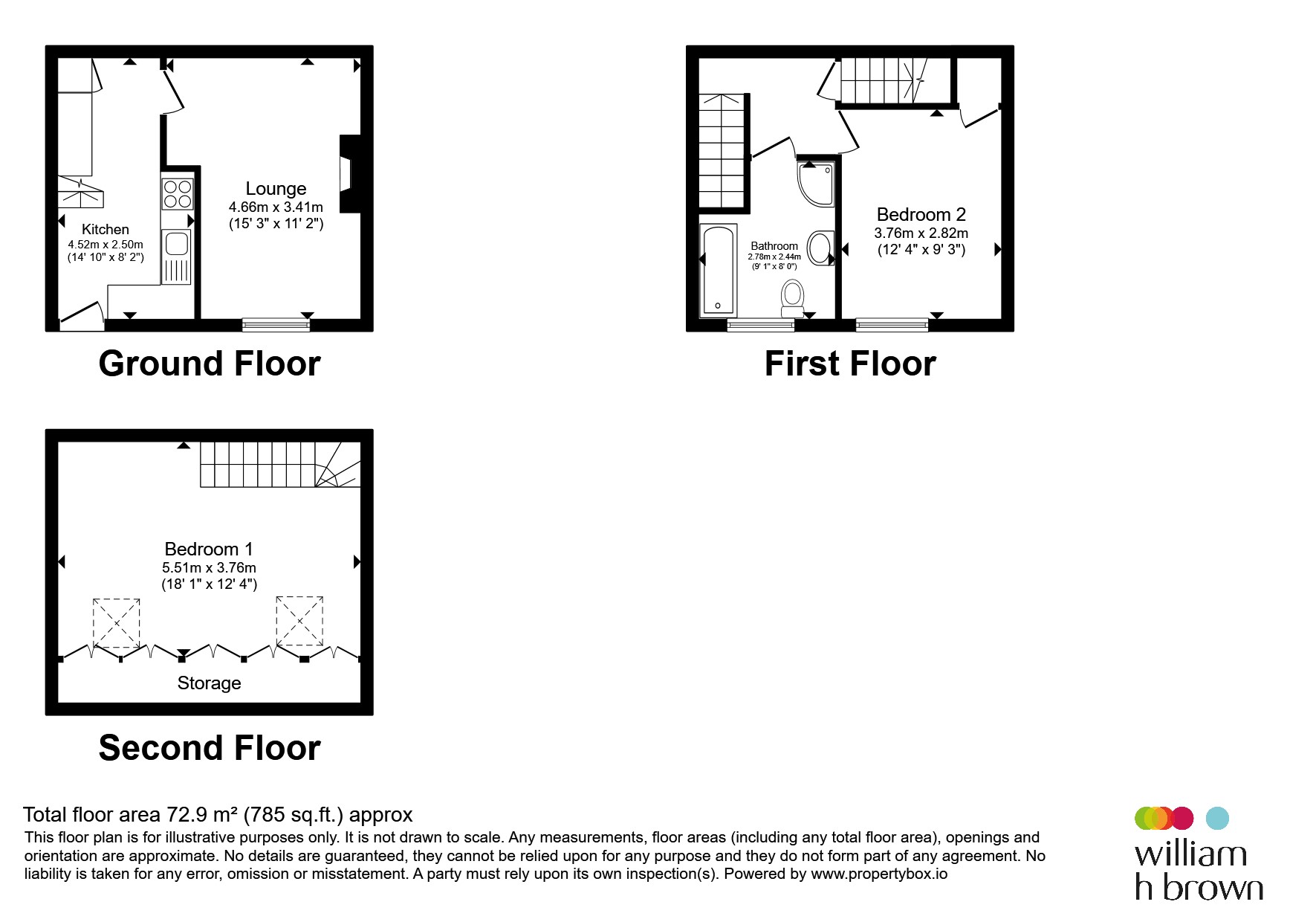 47, Deanhouse, Holmfirth floorplan