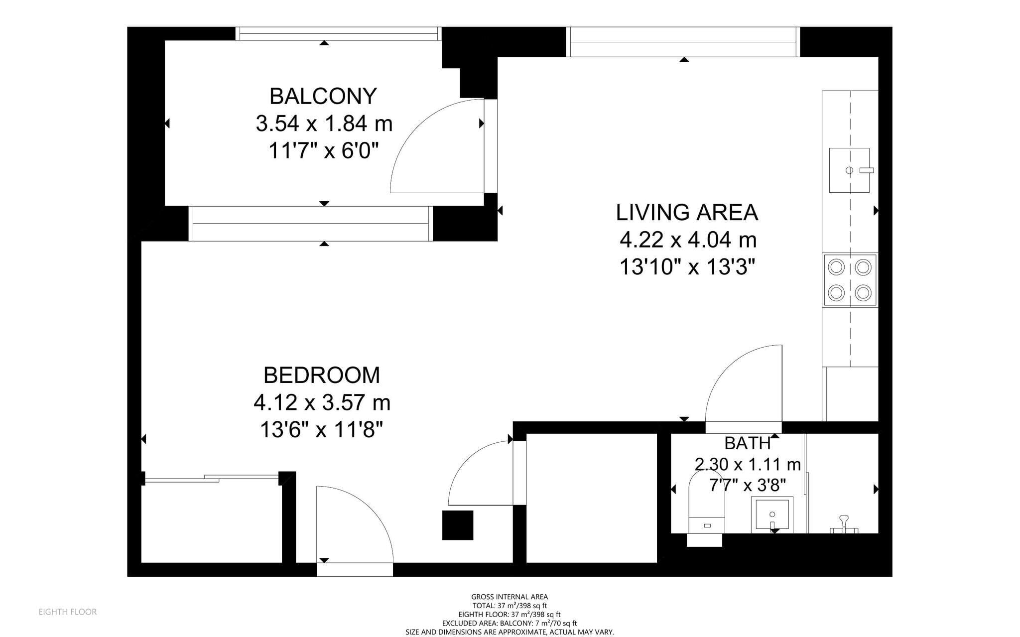 Olympic Way, Wembley floorplan