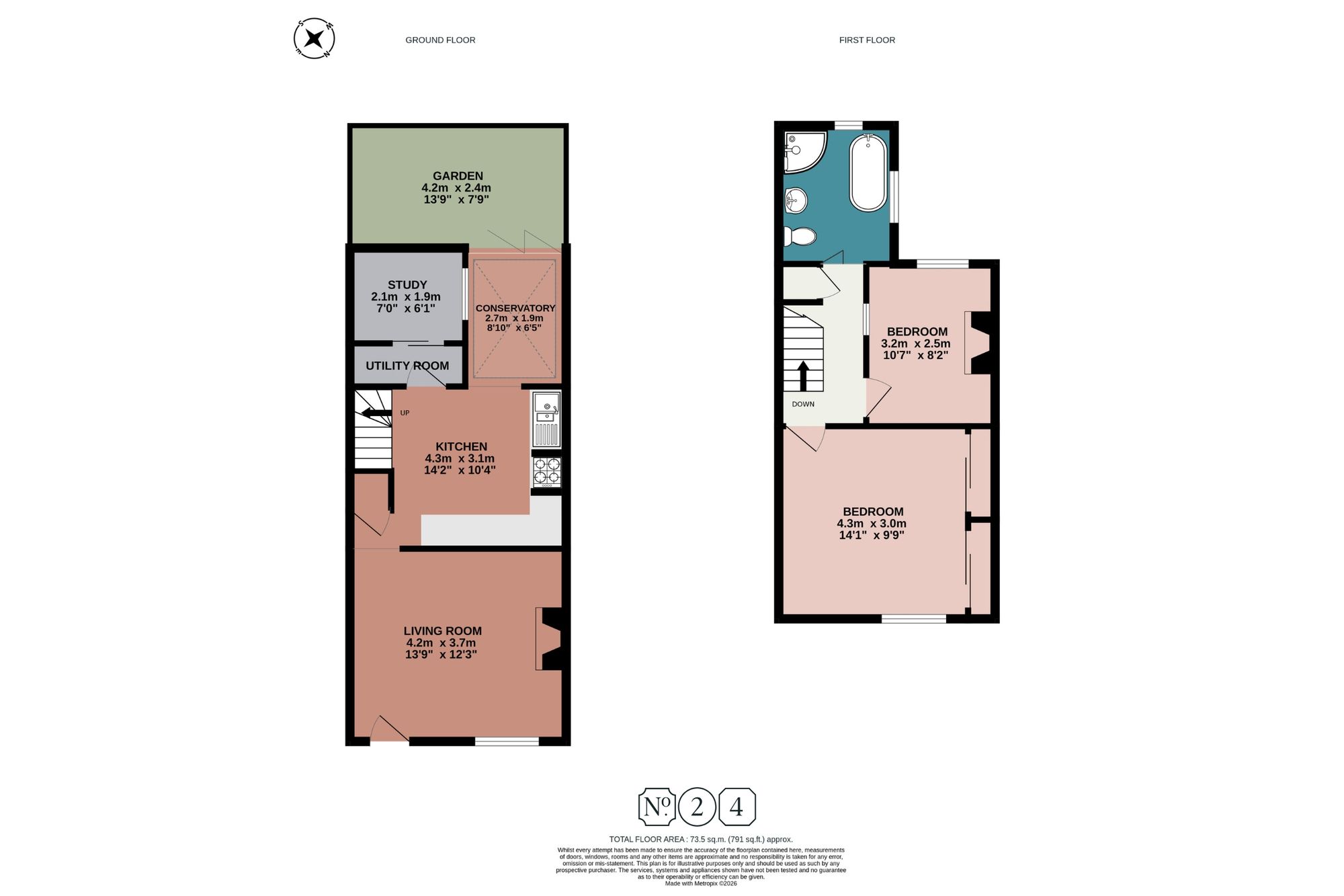 28 Scotland Street, Brighton floorplan