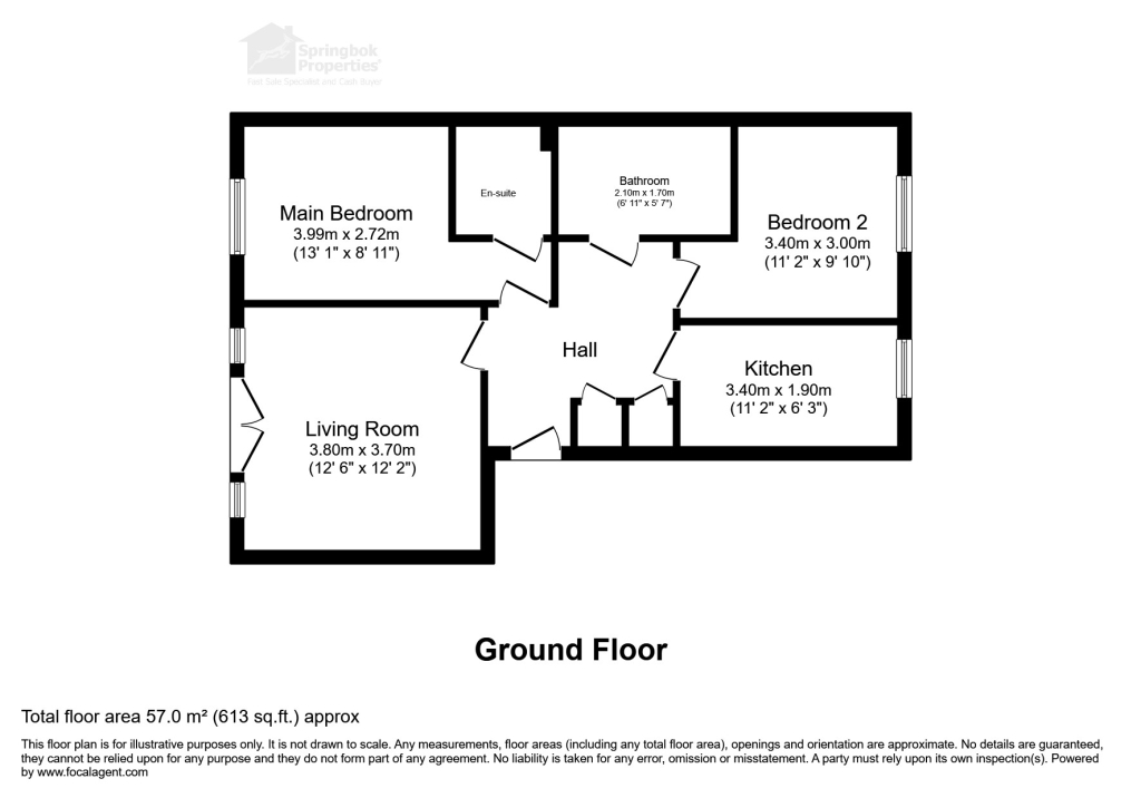 117, Squires Grove, Willenhall floorplan