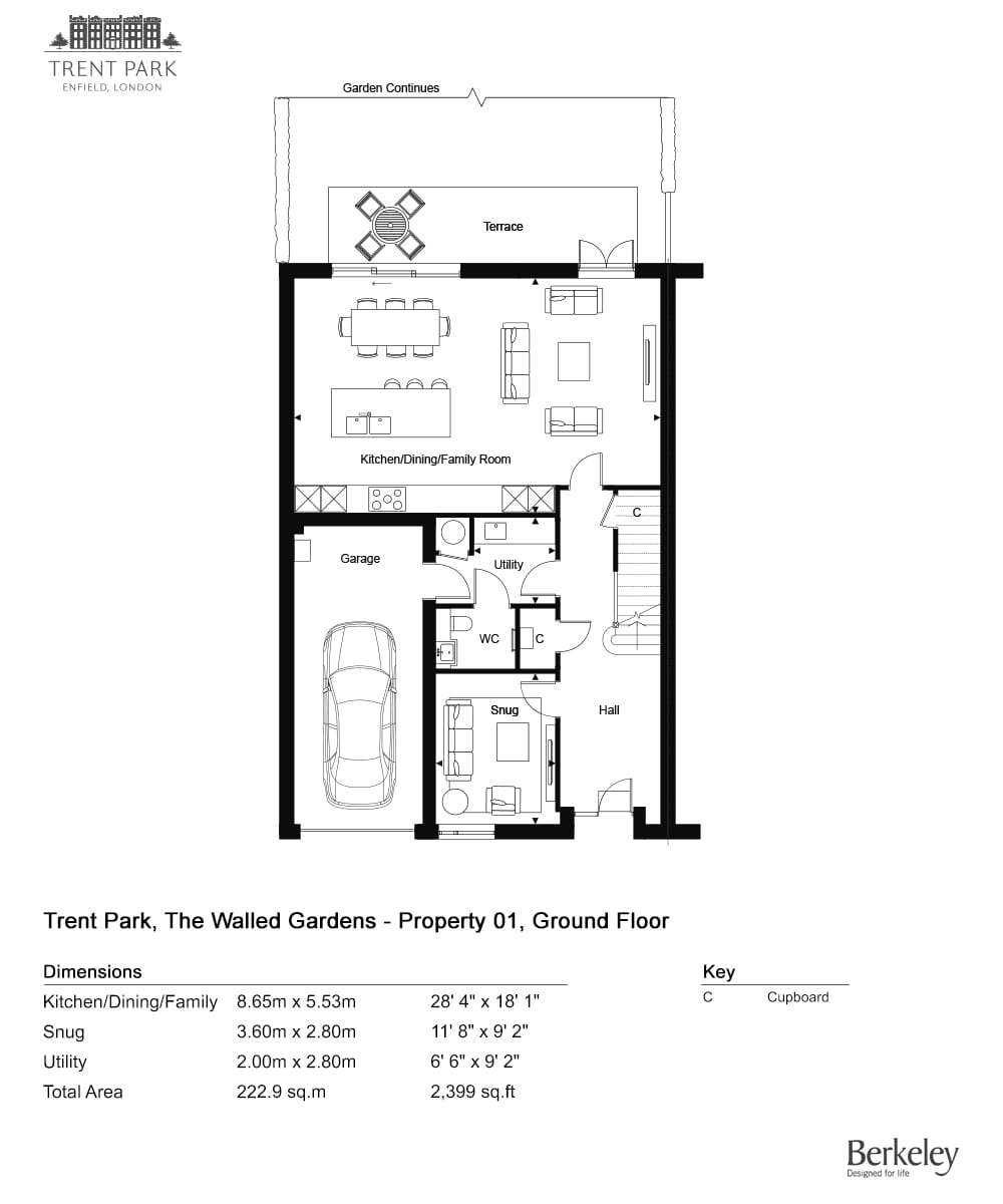 1, Enfield, En4 0Fd, Enfield floorplan