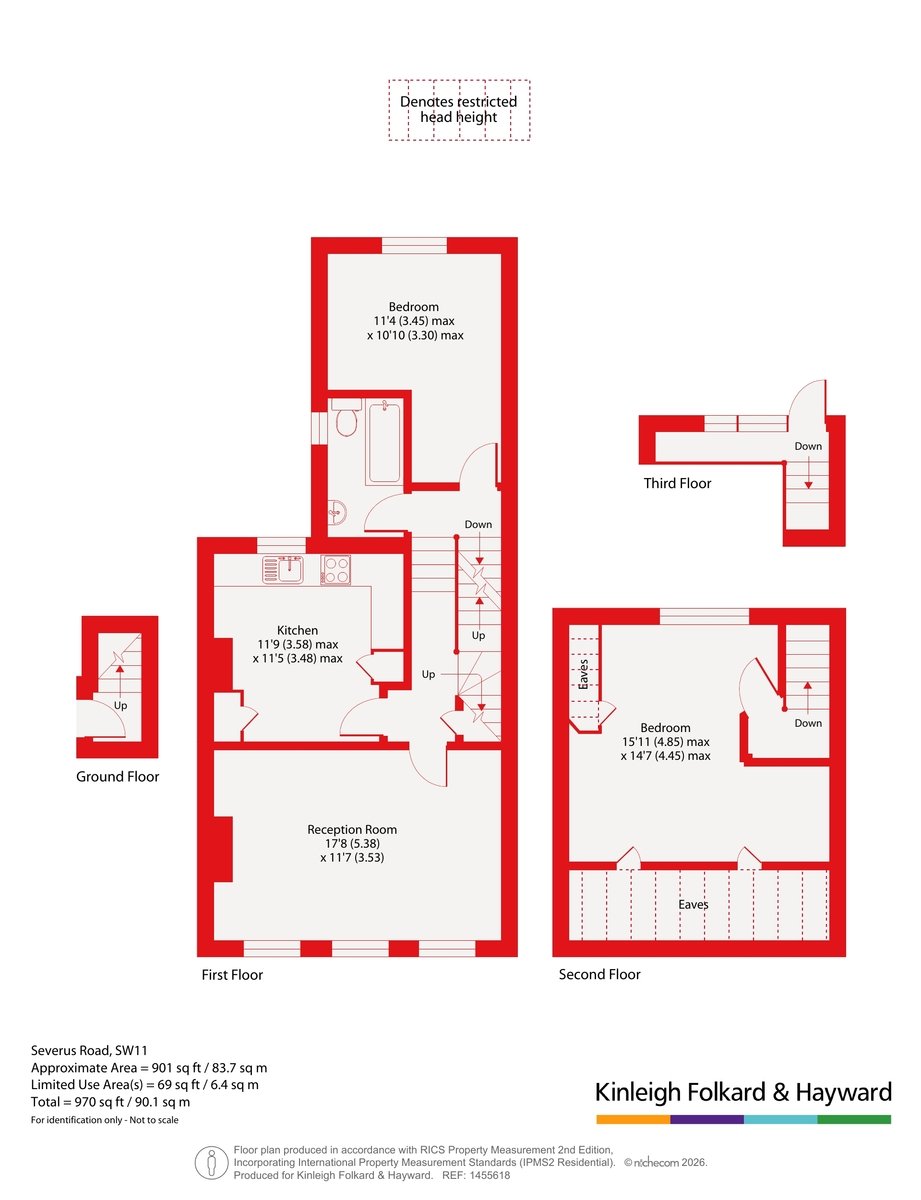 1C,, Severus Road, London floorplan