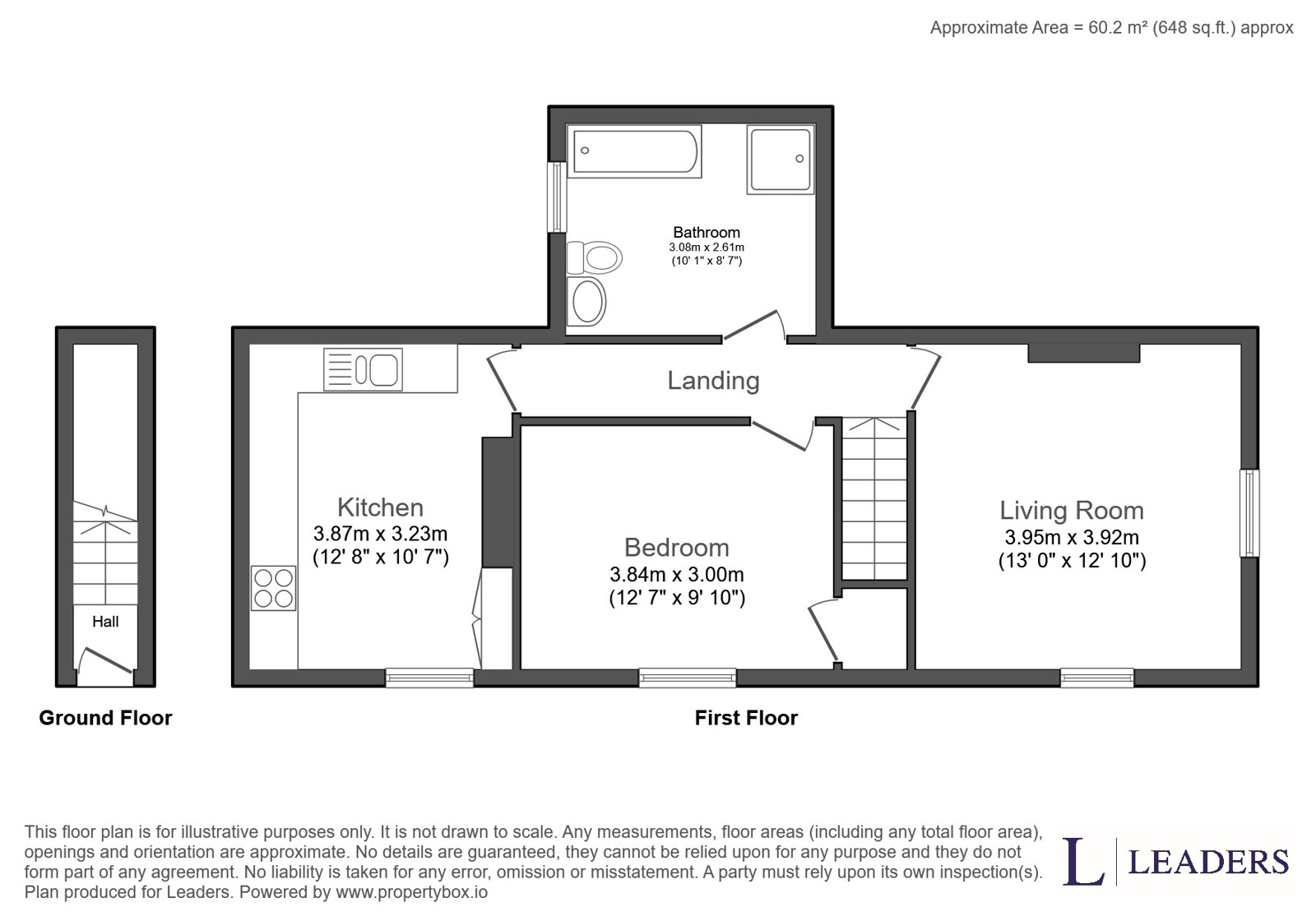 Glebe Street, Leicestershire floorplan