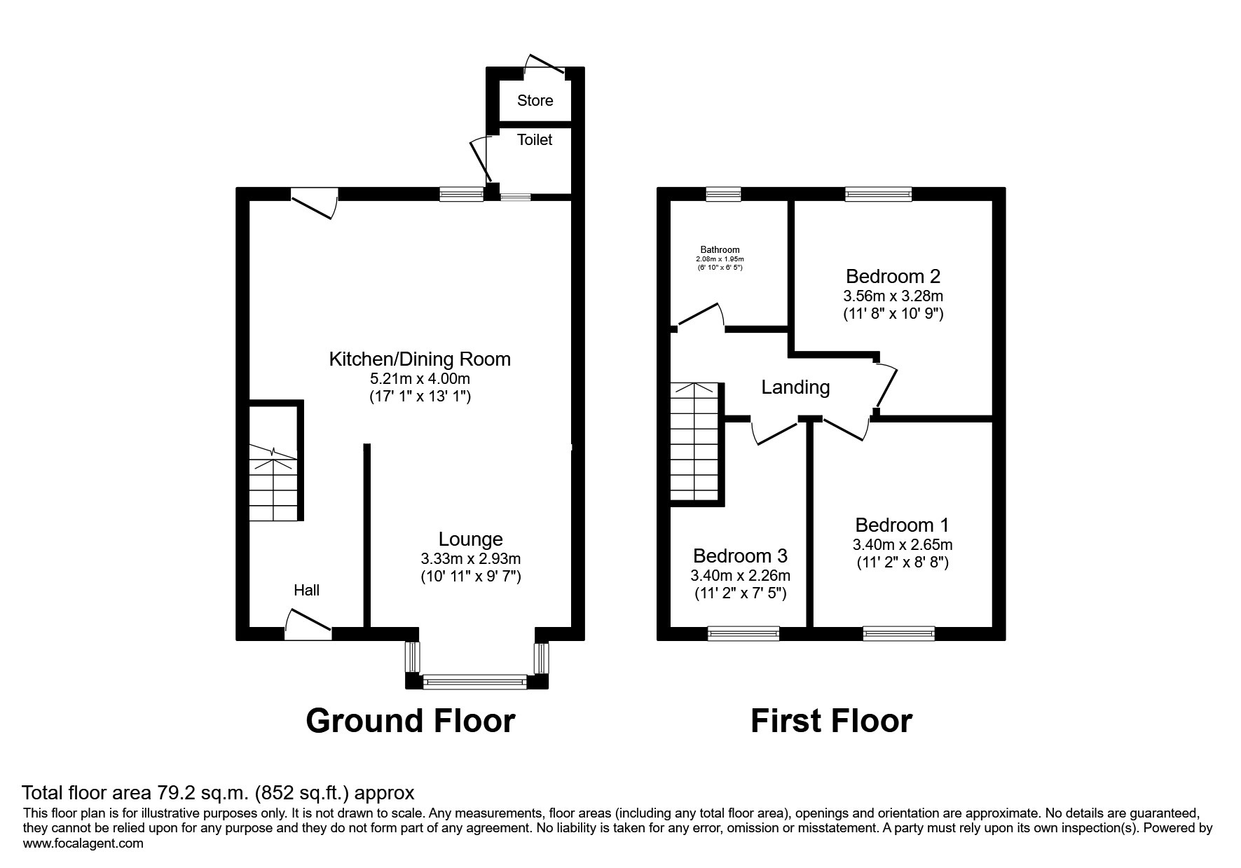 4, Park Avenue, Swansea floorplan