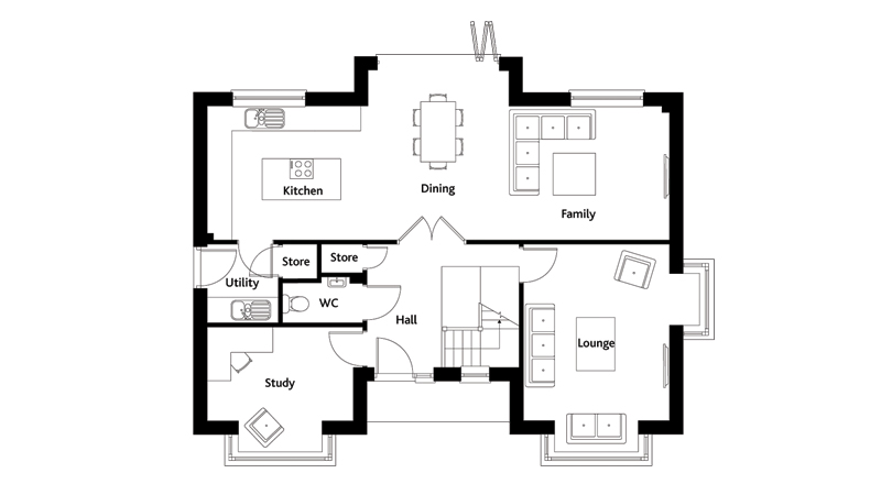 5 Bedrooms Detached house for sale in Coming Soon The 5 Bed Caernarfon, Summerland Lane, Newton, Swansea SA3