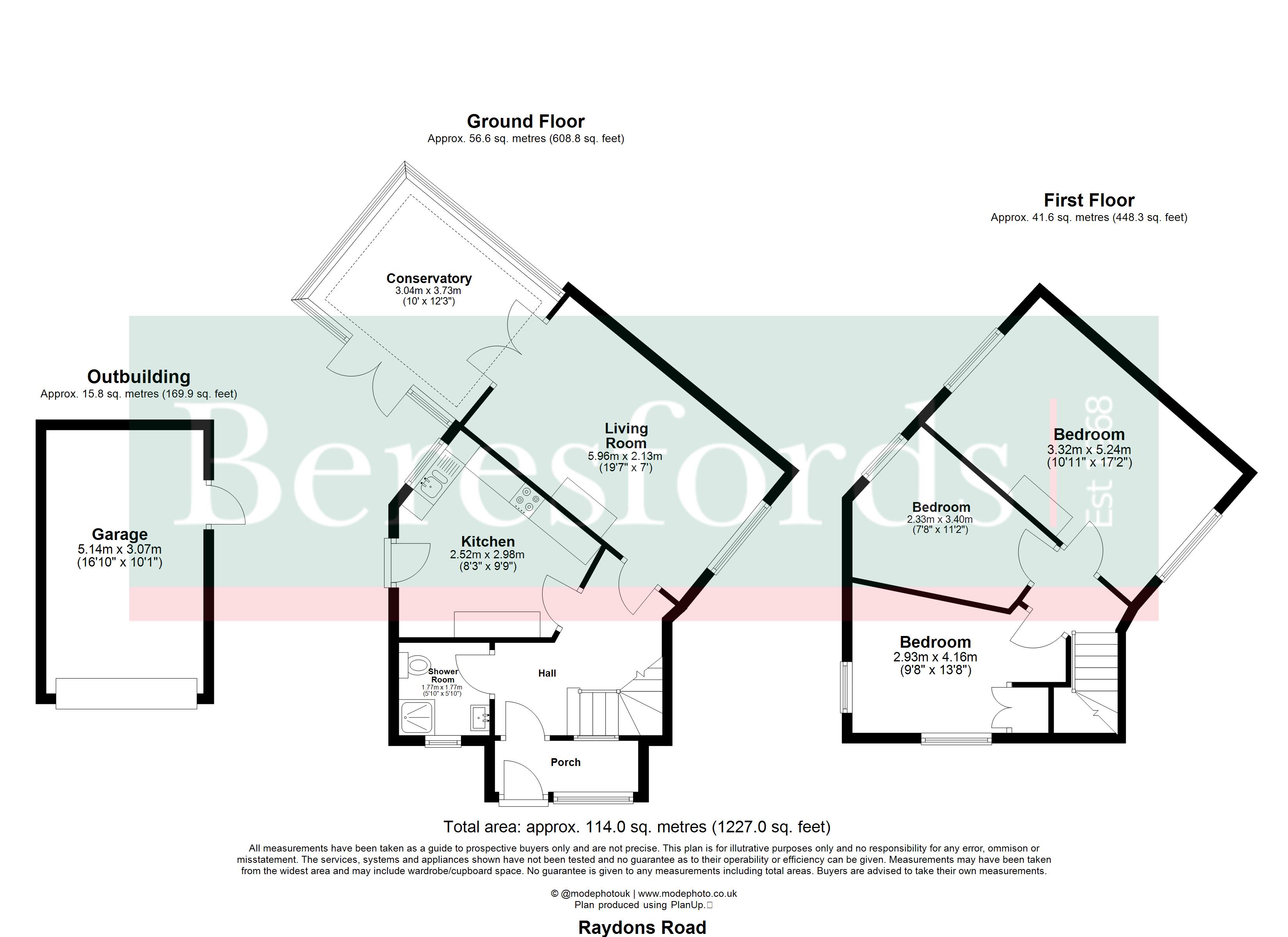 2, Raydons Road, Dagenham floorplan