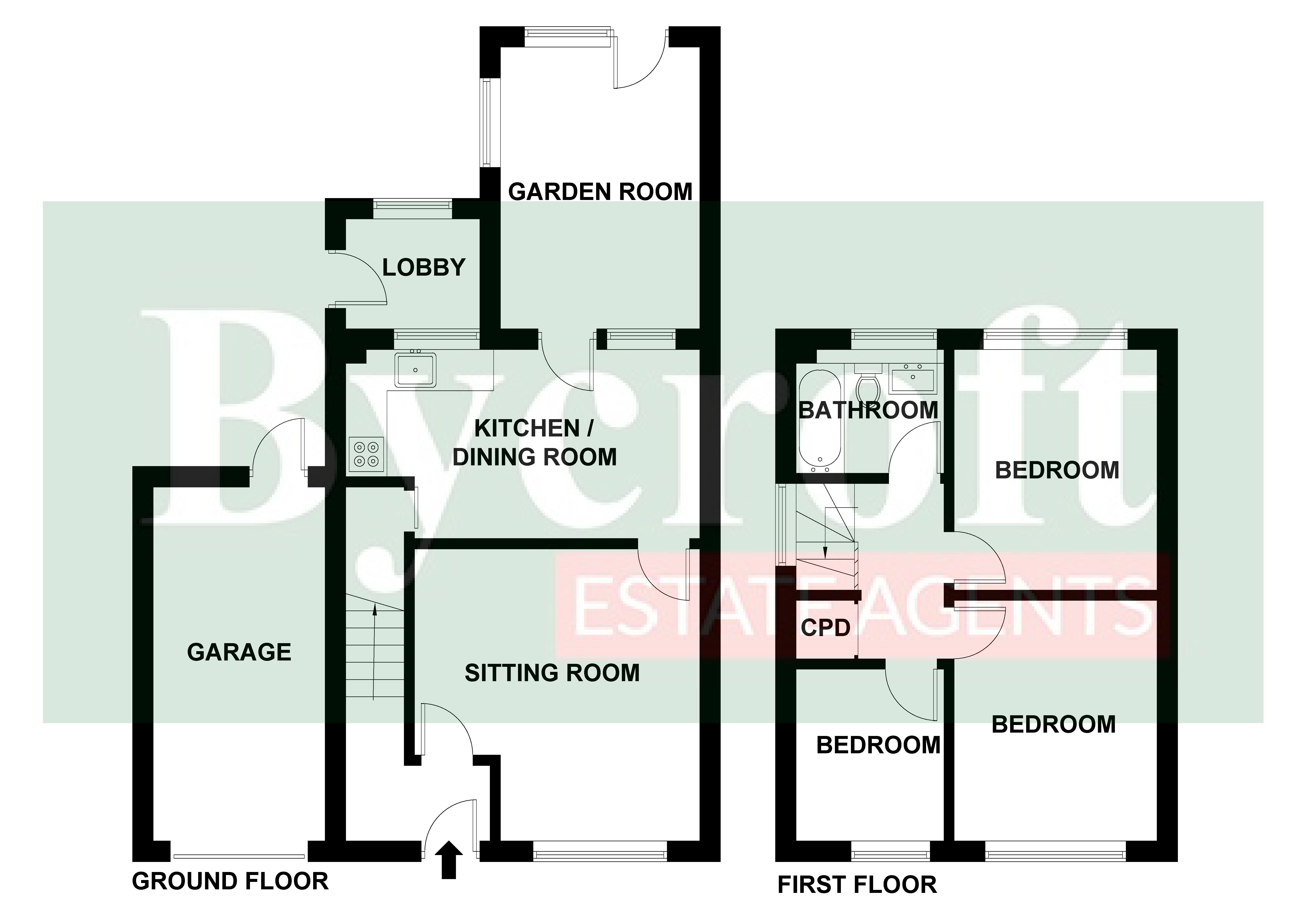 4, Lexington Close, Great Yarmouth floorplan