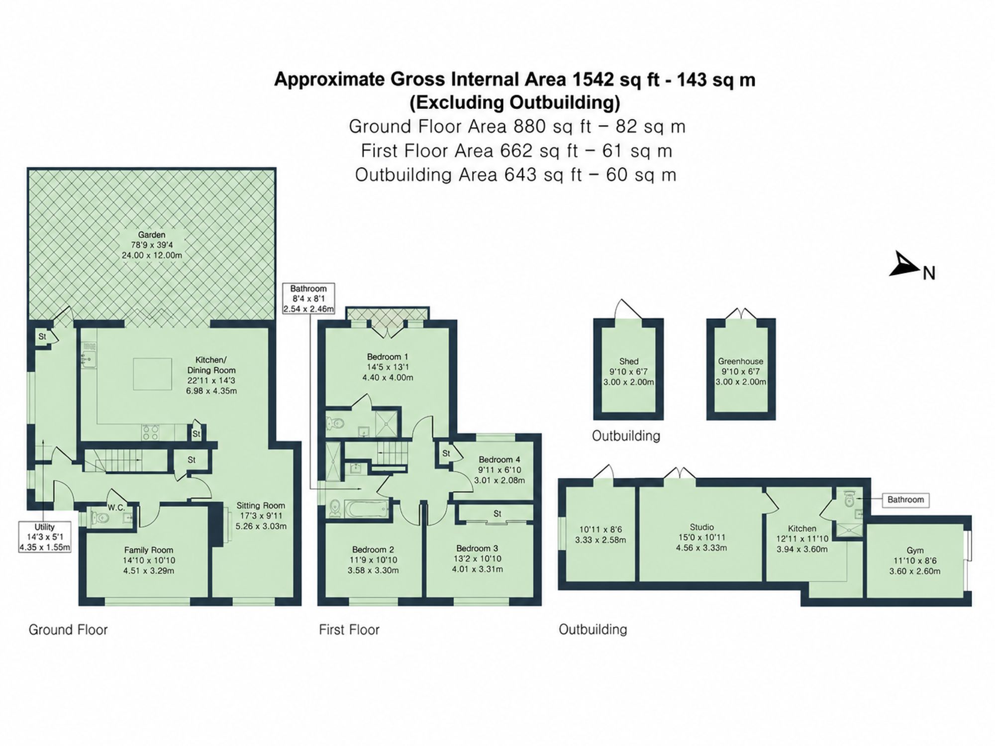 21 College Way, Oxford floorplan